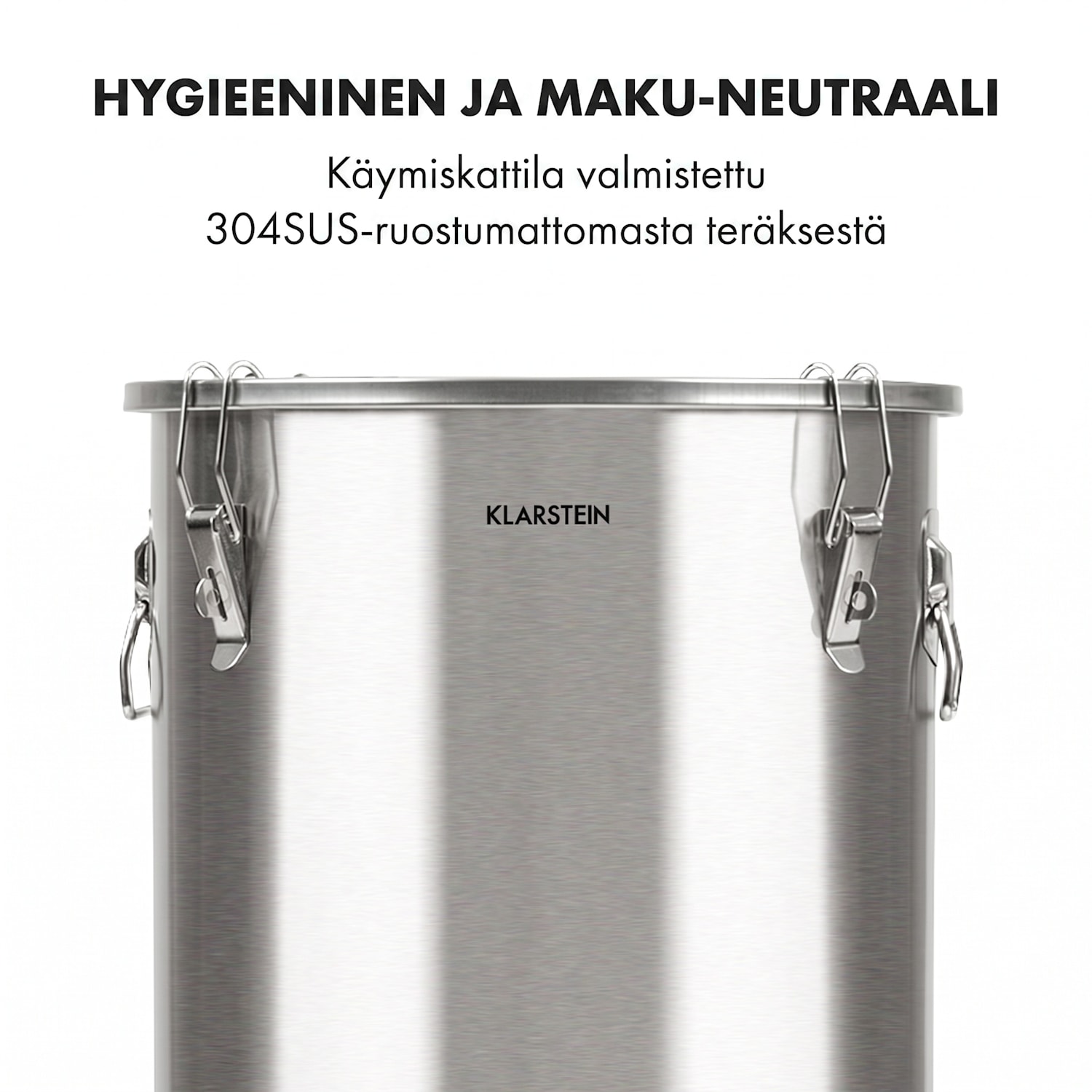 Gärkeller Pro XL käymiskattila 60 litraa hiivanpoistoventtiili 304-teräs 