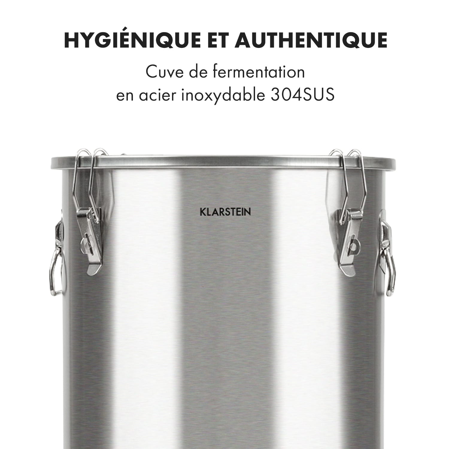 Gärkeller Pro XL fermentatieketel 60 liter gistafvoer ventiel 304-rvs 