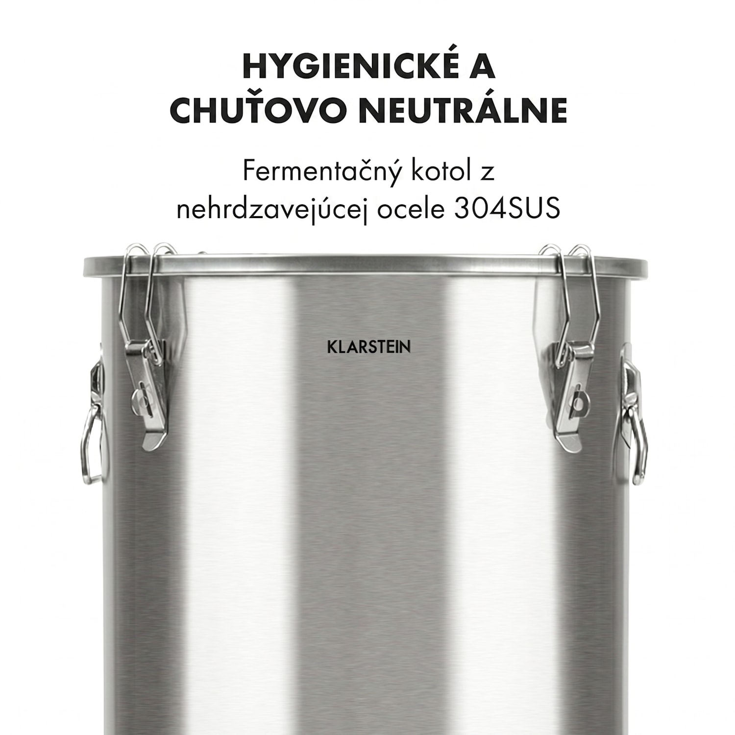 Gärkeller Pro XL, fermentačný kotol, 60 l, výpustný ventil na kvasinky, nehrdzavejúca oceľ 