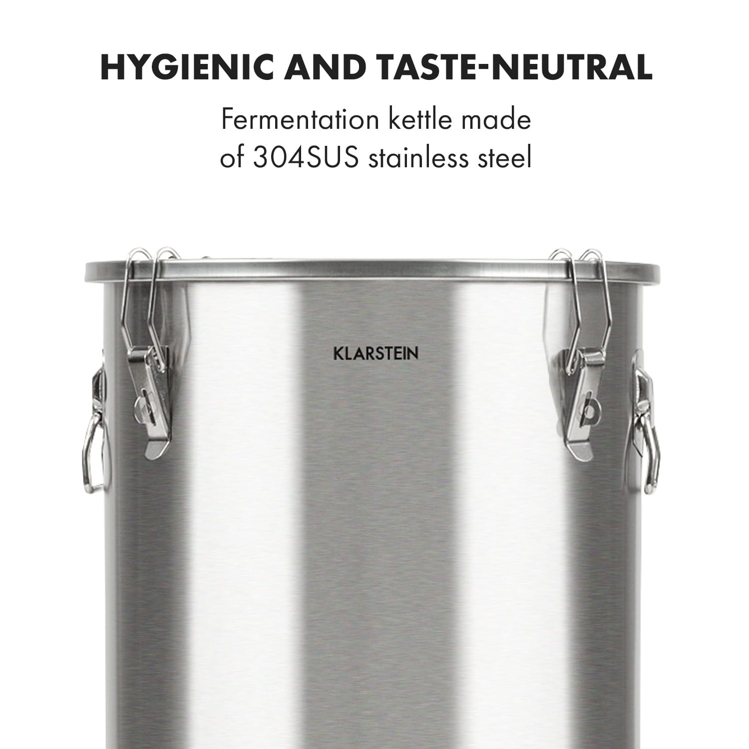 Gärkeller Pro XL, fermenting kettle, 60 litres, yeast drain valve, 304 stainless steel 