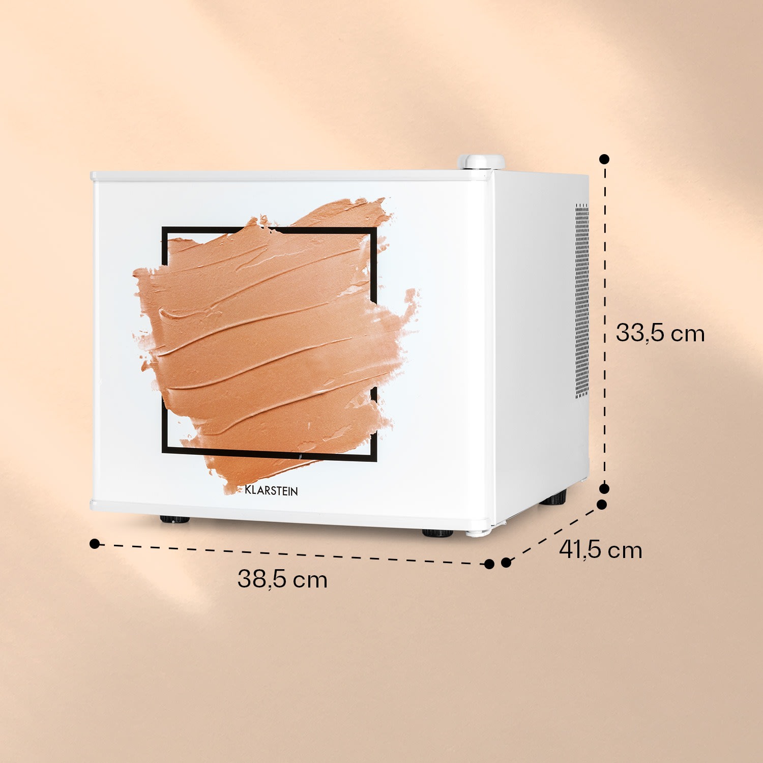 Pretty Cool, lodówka kosmetyczna, na akcesoria do makijażu, 17 l, 50 W, 1 półka