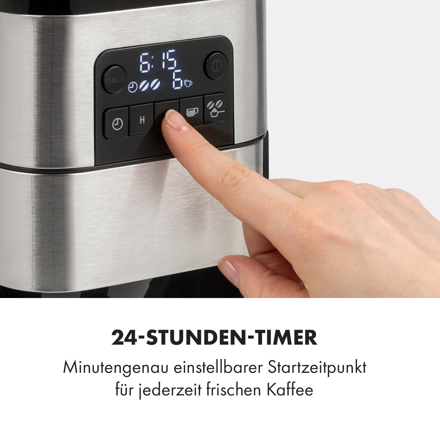 Aromatica Taste 6 Kaffeemaschine Kegelmahlwerk 6 Tassen 