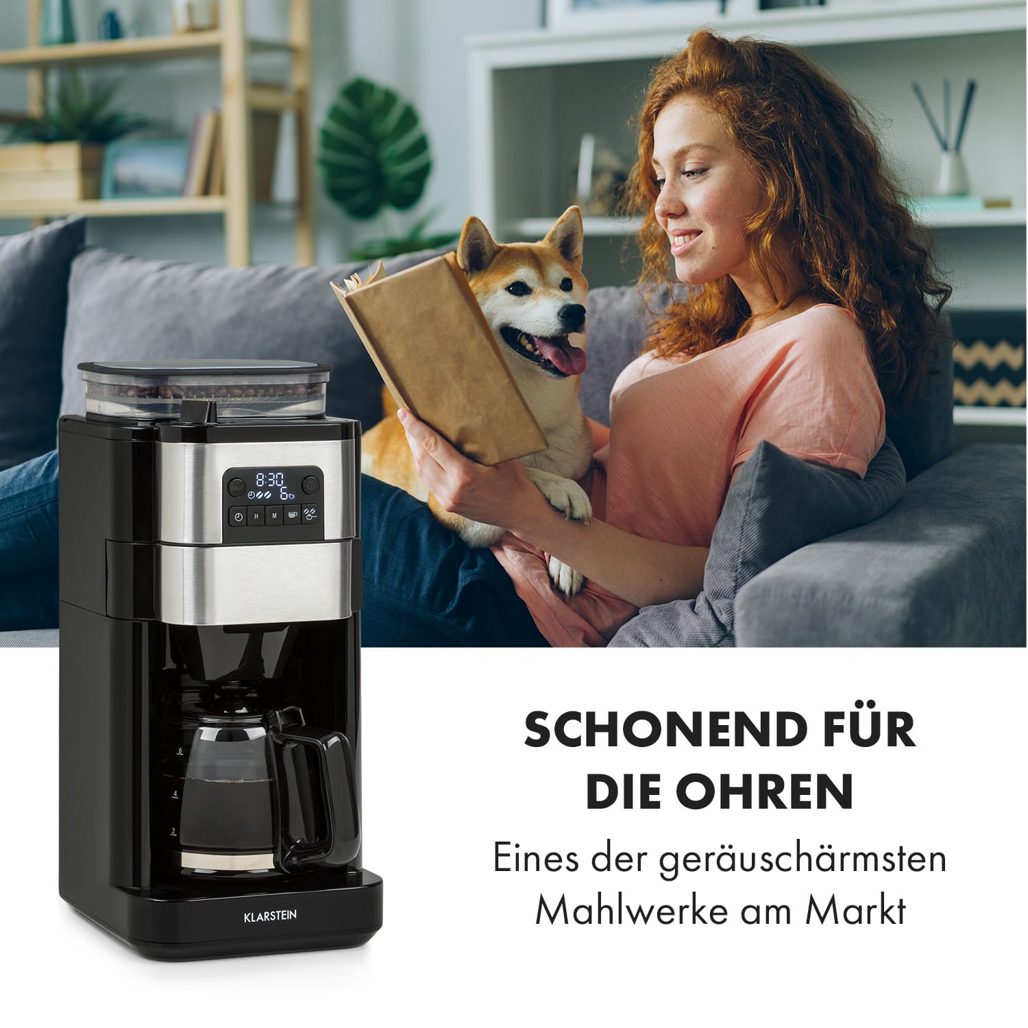 Aromatica Taste 6 Kaffeemaschine Kegelmahlwerk 6 Tassen 