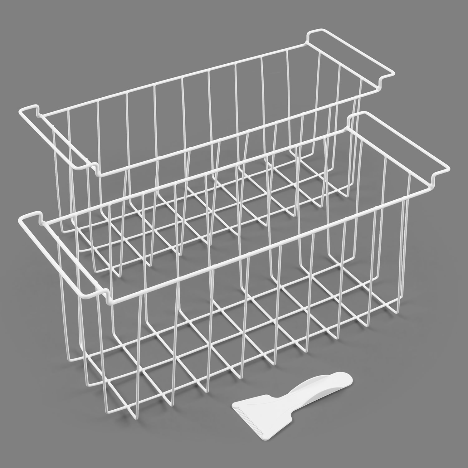 Iceblokk 200, zamrażarka skrzyniowa, E, 200 l, 2 kosze, kółka, czarna 200 | Czarny