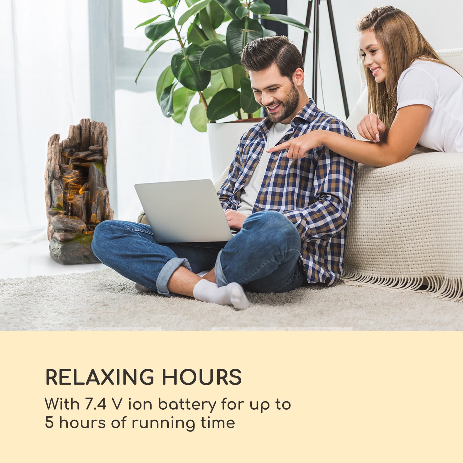 Mystic Tree solarfontein ledverlichting polyresin 