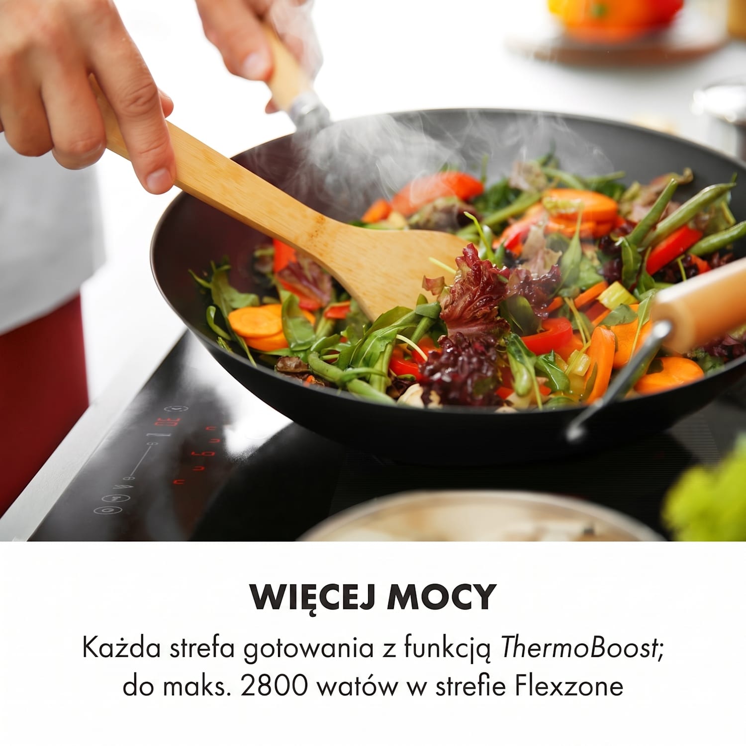 Delicatessa 90 Slim, płyta indukcyjna do zabudowy, 4 strefy, 7000 W 
