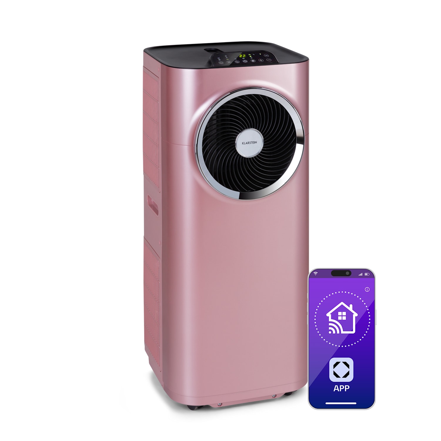 Aire acondicionado 3 en 1 Kraftwerk Smart 10 10000 BTU control App mando a distancia 10.000 BTU | Oro Rosa