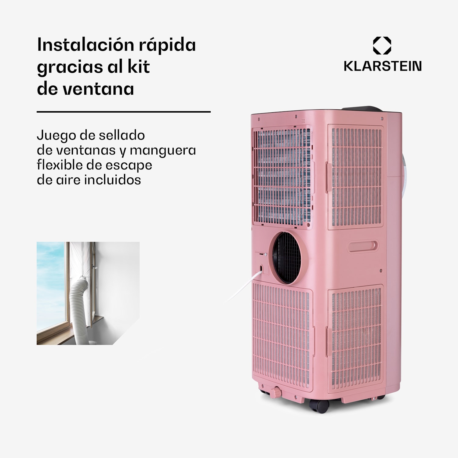 Kraftwerk Smart 12K aire acondicionado 3 en 1 12000 BTU App 