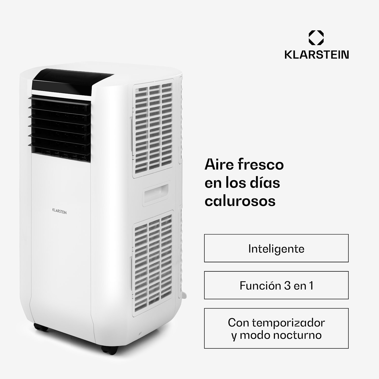 Acondicionador de aire móvil Max Breeze Smart 15000 BTU/h (4,4 kW) EEC A Blanco