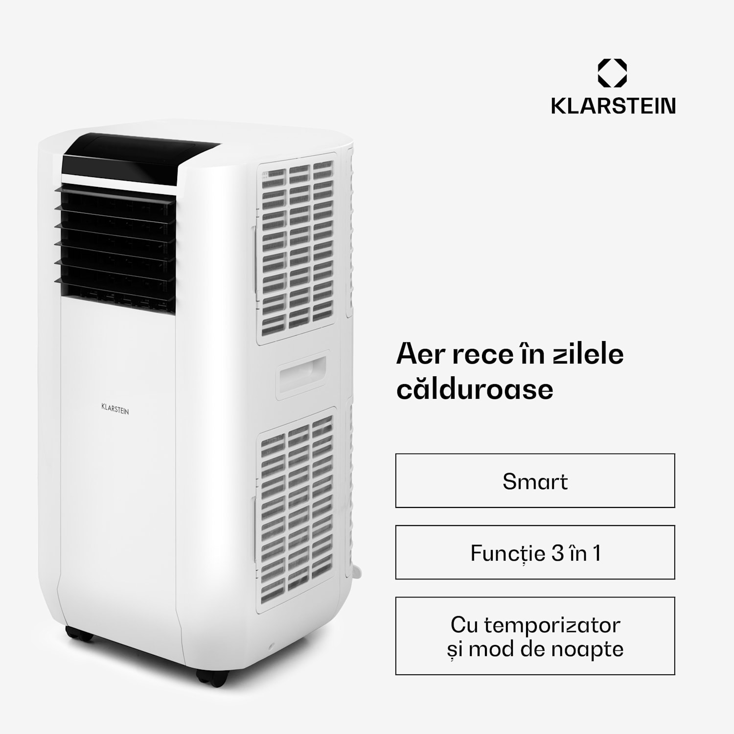 Max Breeze Smart, aer condiționat portabil, 15000 BTU/h (4,4 kW), clasa energetică A Alb
