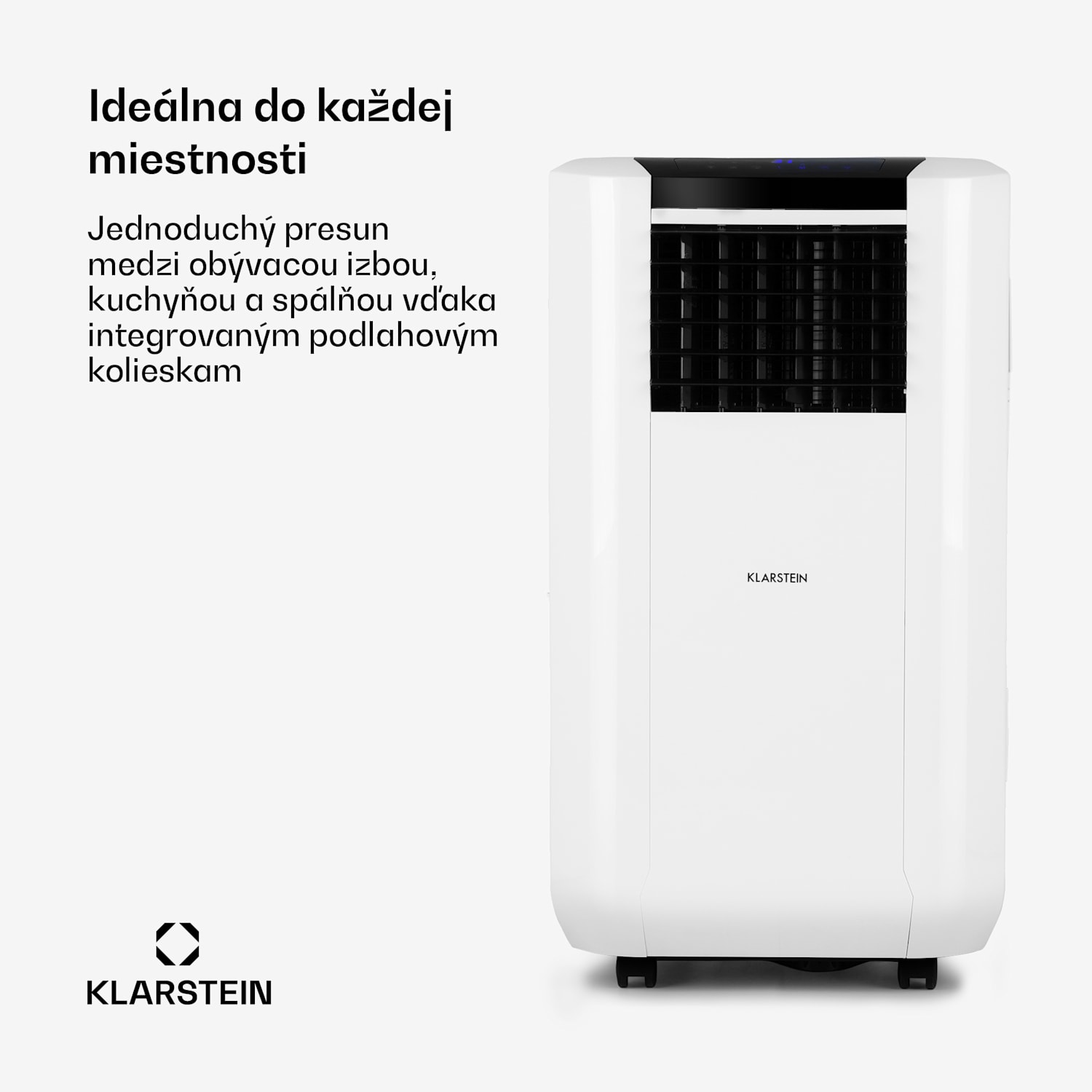 Max Breeze Smart, mobilná klimatizácia, 15000 BTU/4,4 kW, A Biela