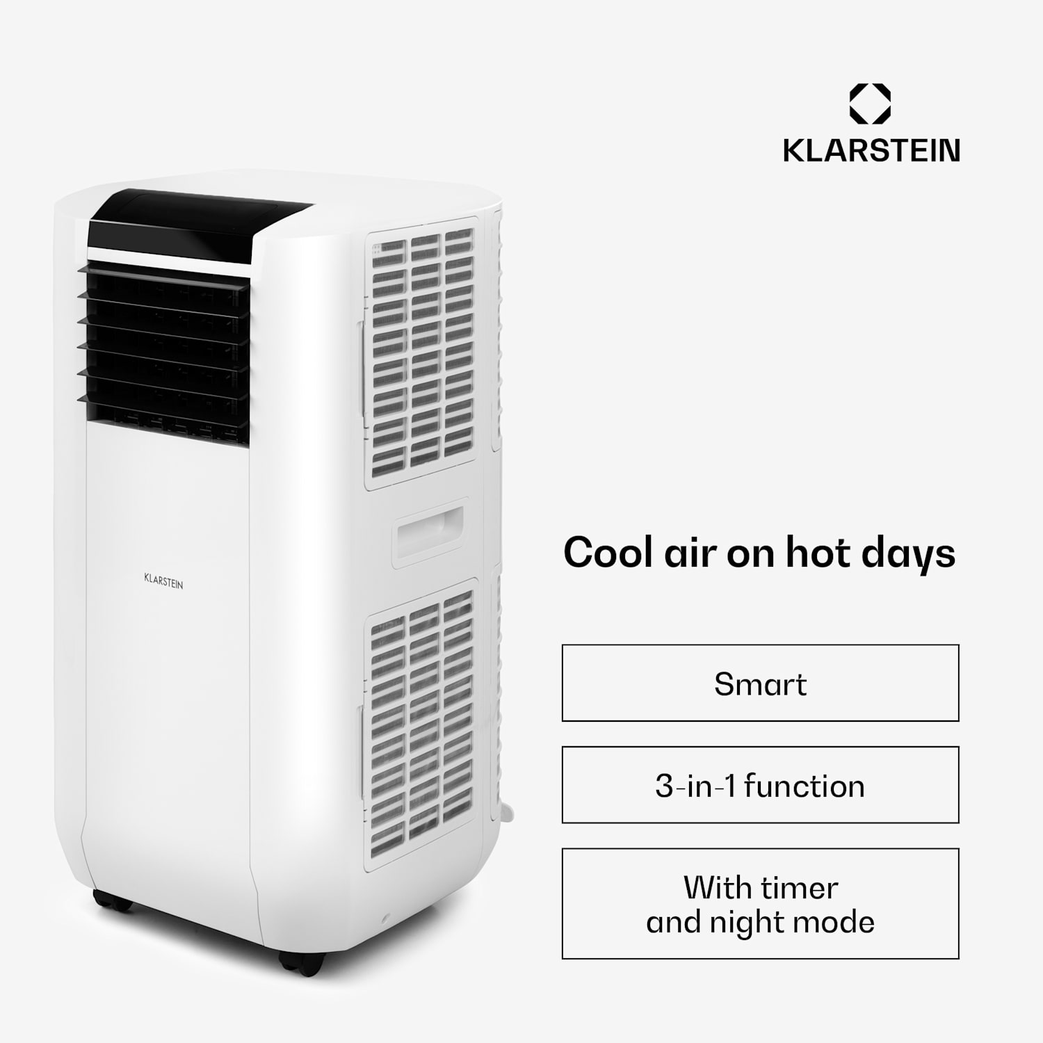 Max Breeze Smart mobiele airco 4,4 kW EEK A Wit