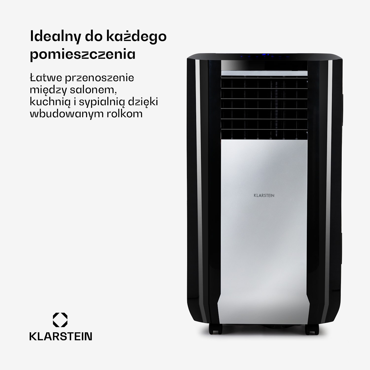 Max Breeze Smart, klimatyzator przenośny, 15000 BTU/h (4,4 kW), klasa efektywności energetycznej A Czarny