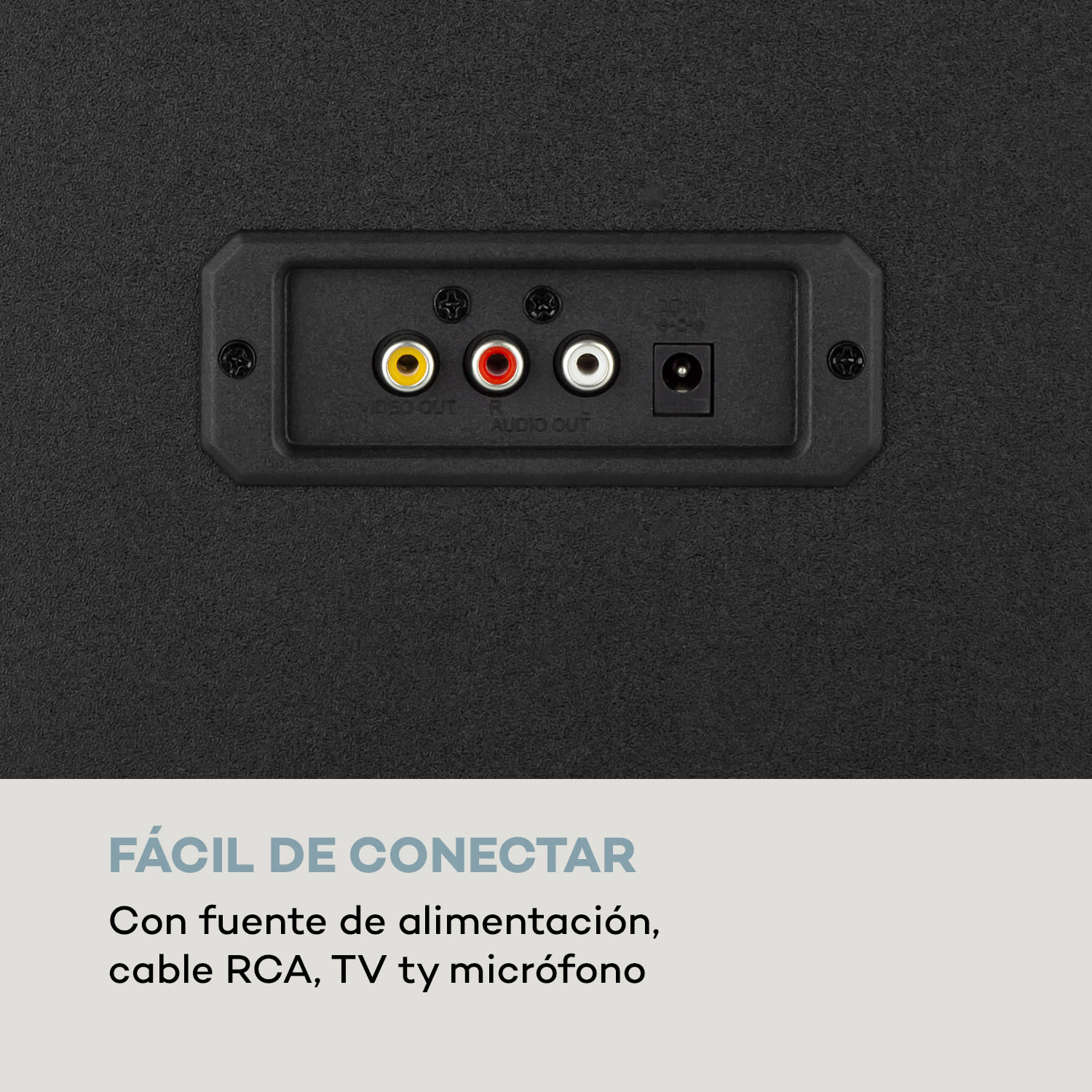 Rockstar Plus Equipo de karaoke Bluetooth USB CD espectáculo LED RCA 