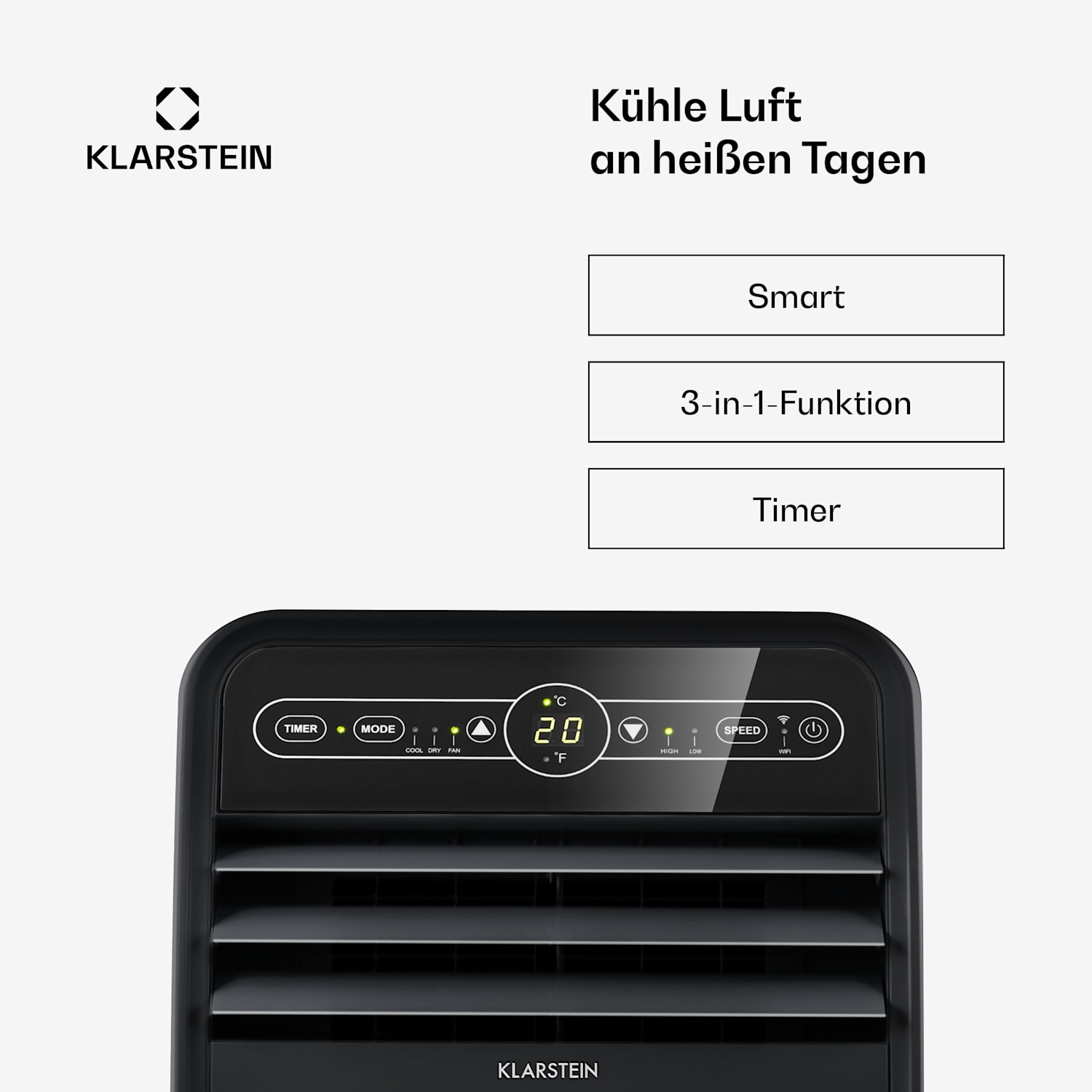 Metrobreeze New York Smart 7k mobile Klimaanlage 7000 BTU/2,1 kW 