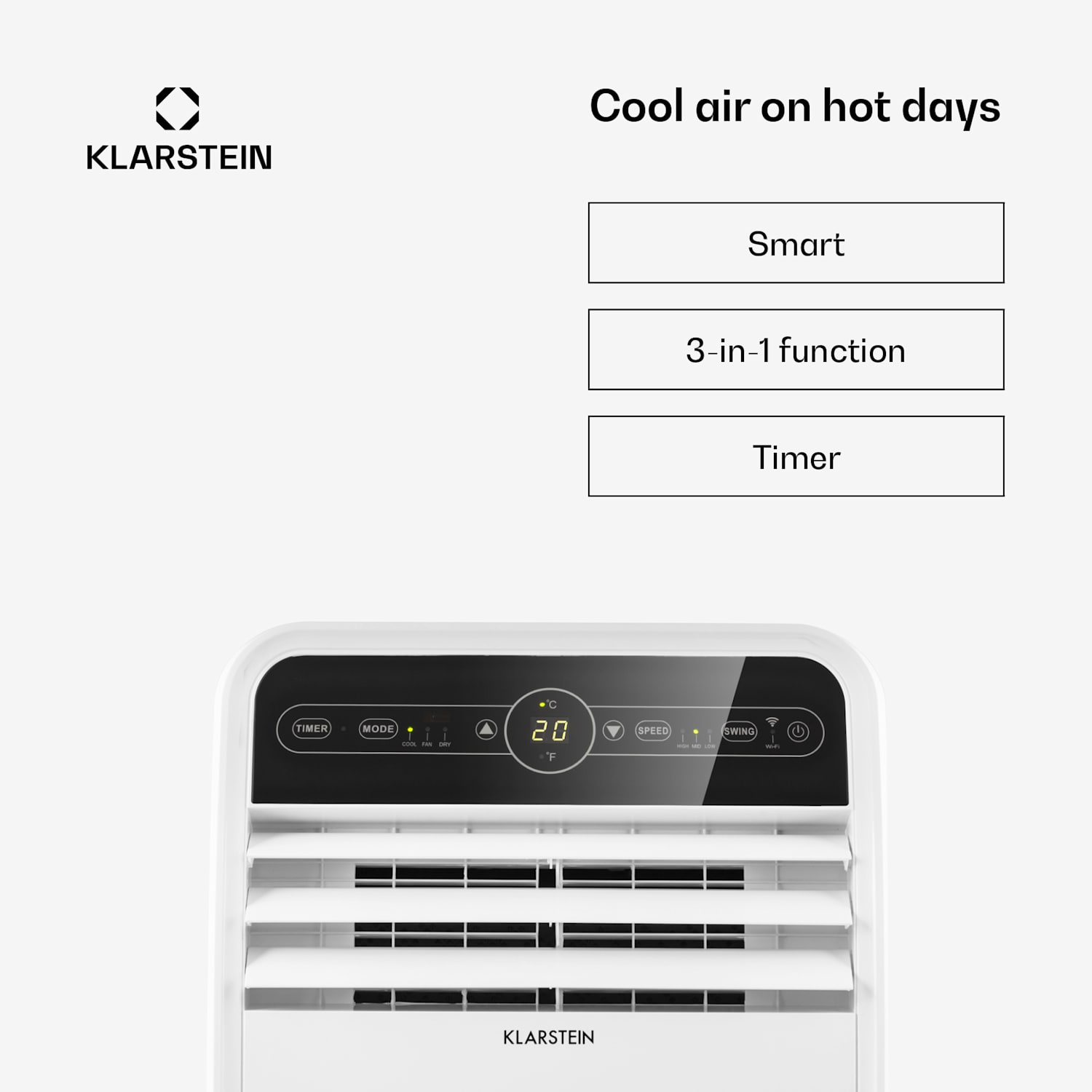 Metrobreeze New York Smart 12k Ar Condicionado Portátil 12000 BTU / 3,5 kW EEC A Controlo Remoto 12.000 BTU | Sim | Branco