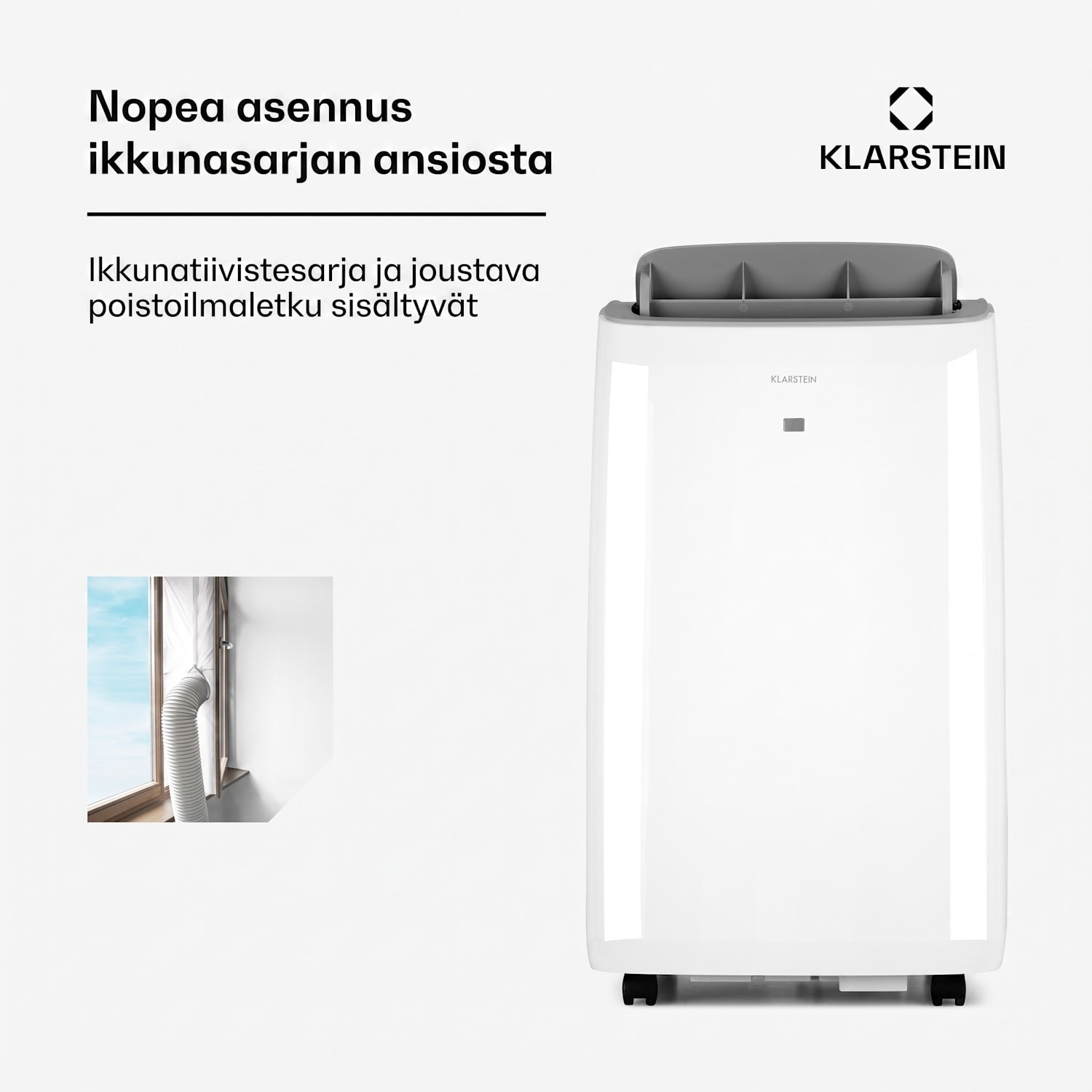 Grandbreeze Pro 14K ilmastointilaite 3 in 1 460 m³/h 14 000 BTU/4,1 kW 14000 BTU | Ei | Valkoinen