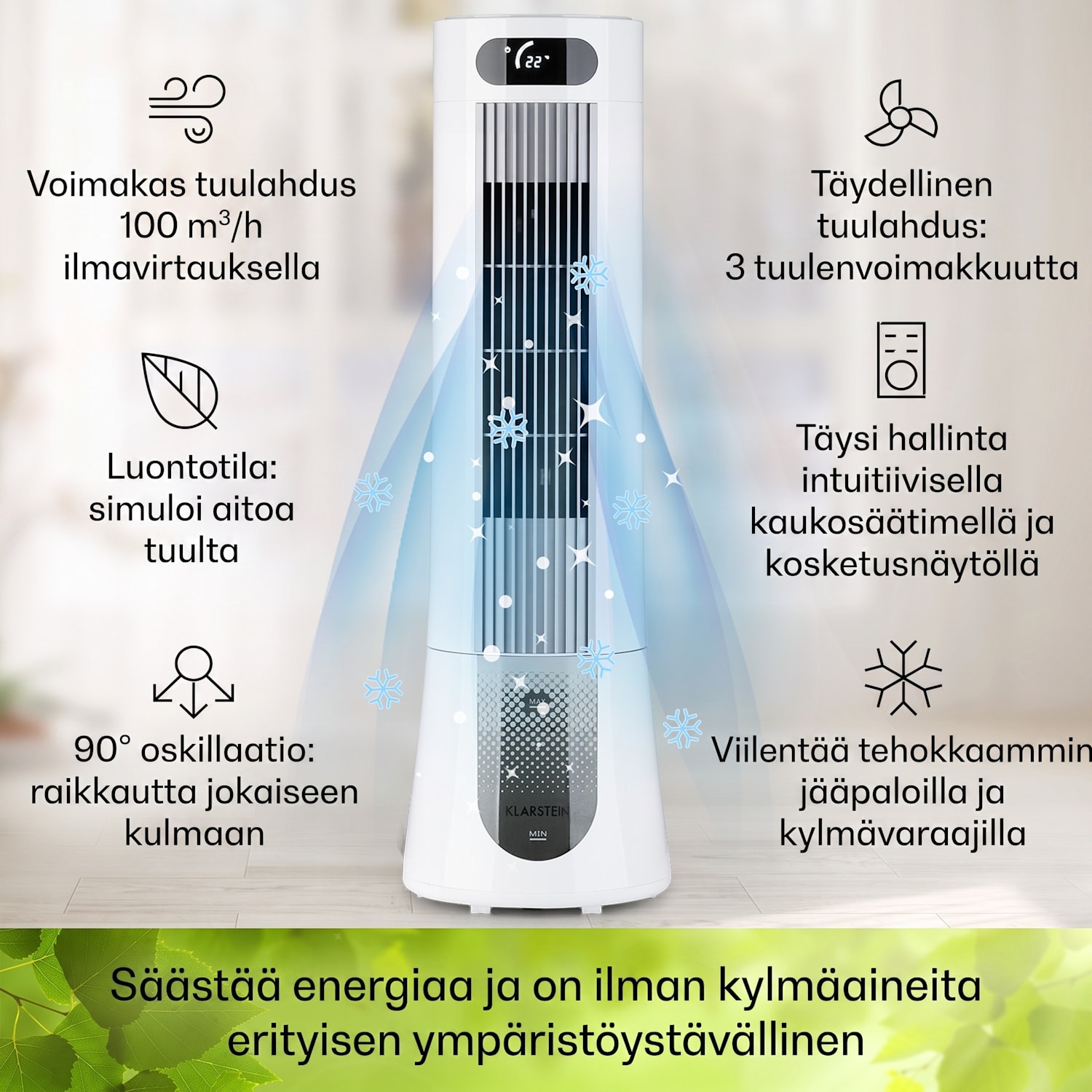 Skyscraper Frost jäähdytyslaite 45 W 7 litraa 2 kylmävaraajaa siirrettävä 