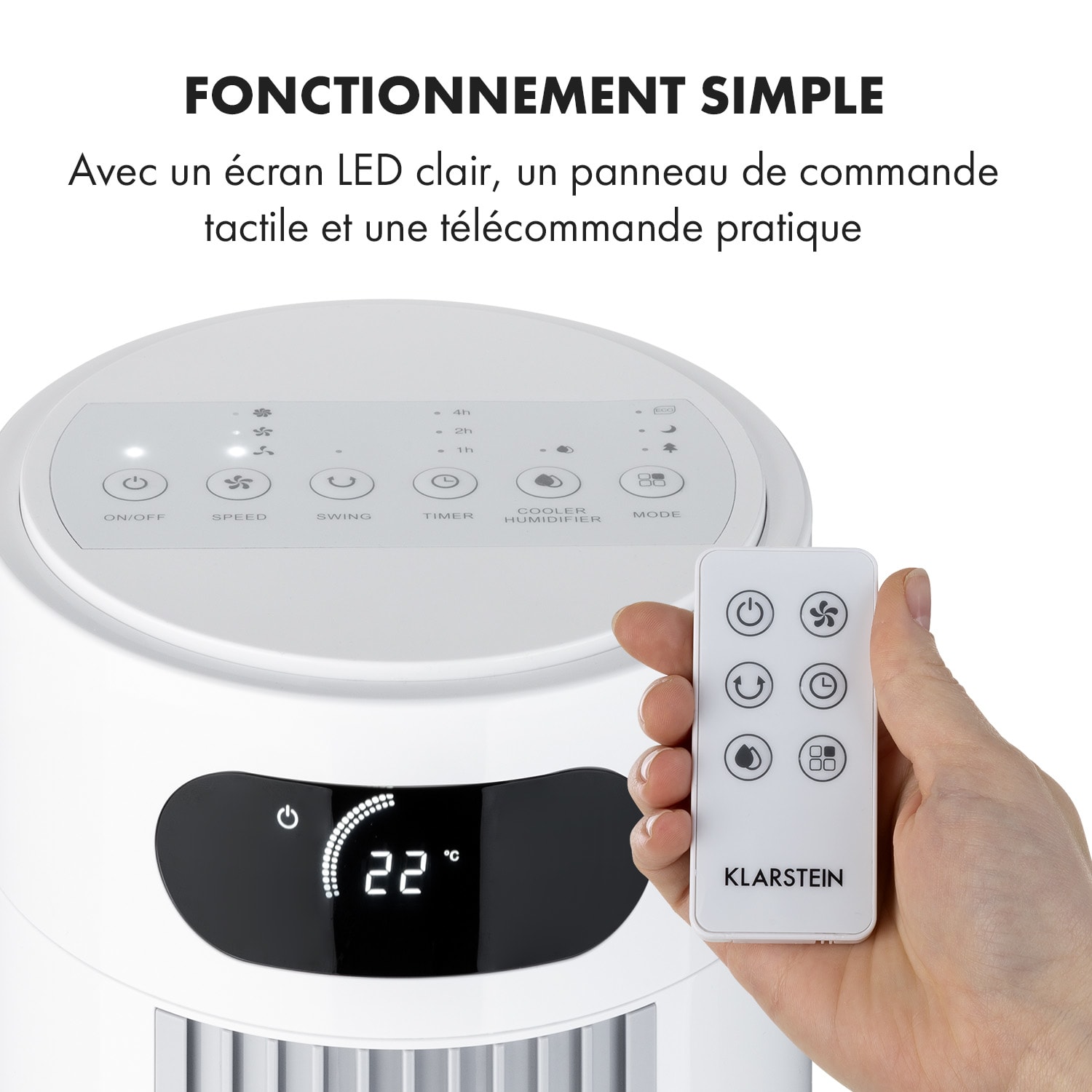 Skyscraper Frost luchtkoeler 45 W 7 liter 2 ice packs mobiel 