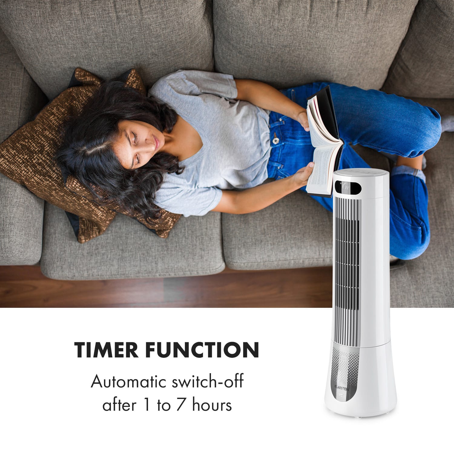 Skyscraper Frost, klimator, 45 W, 7 l, 2 wkłady chłodzące, przenośny 100 m³/h | Nie | Biały