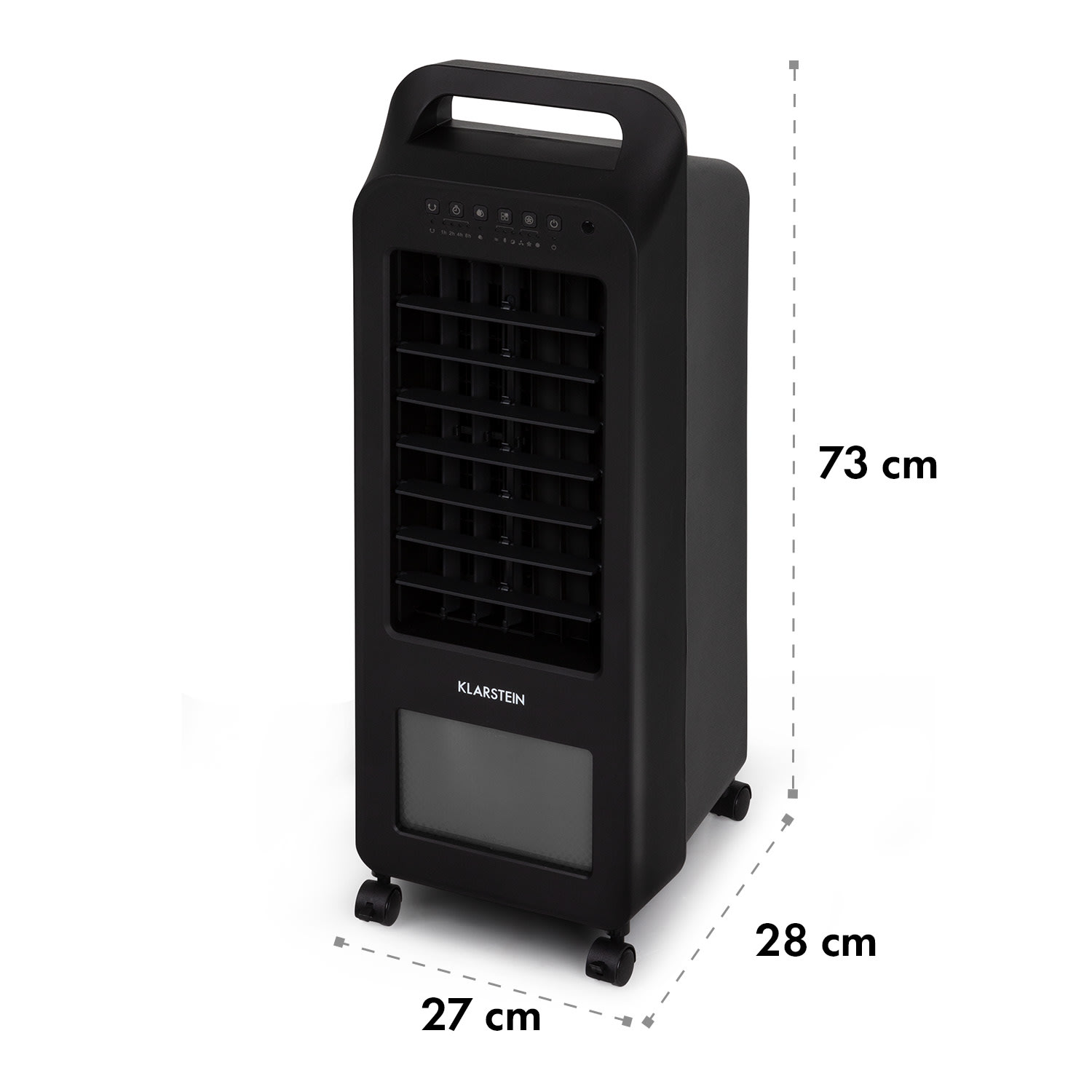 Cooler Rush, klimator, wentylator, 5,5 l, 45 W, pilot, 5 wkładów chłodzących
