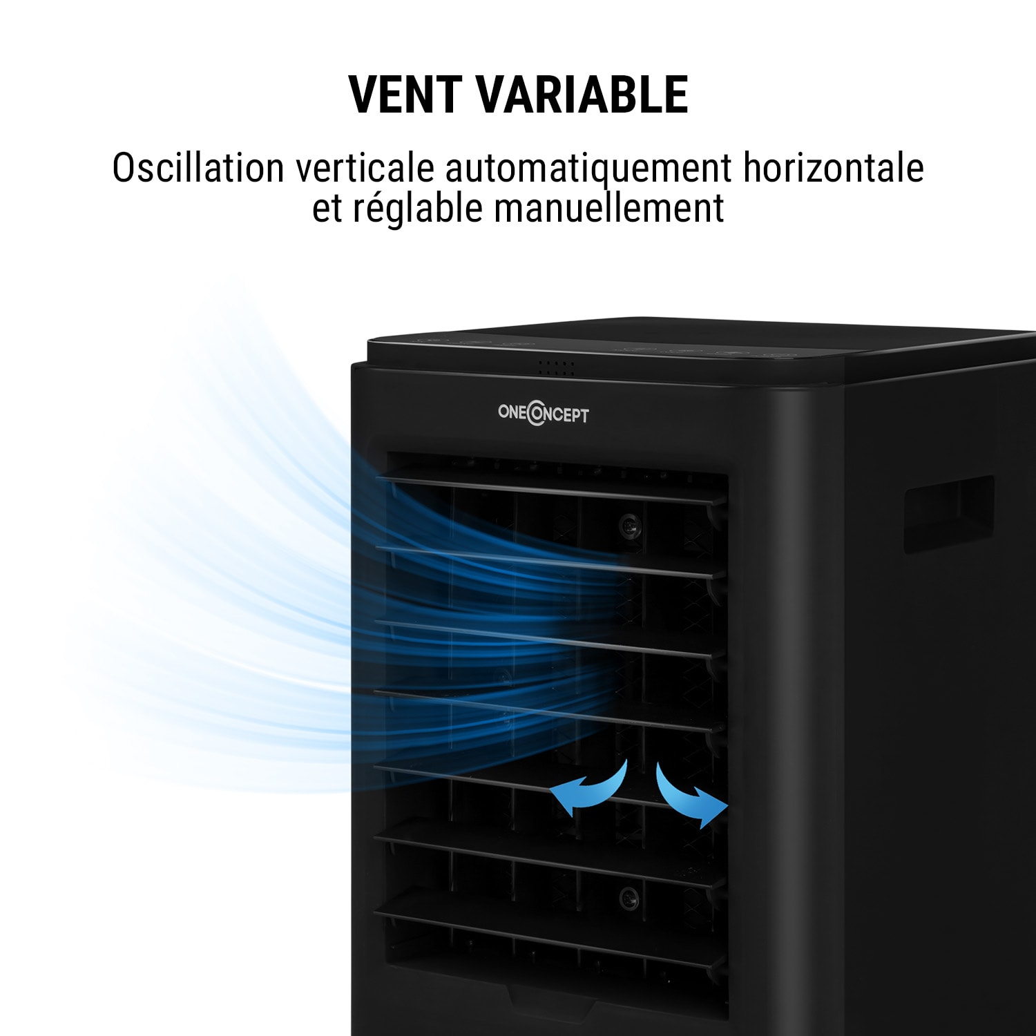 Arctic Cube 4-en-1 refroidisseur d'air 40 Watt 230 m3/h 2 batteries de refroidissement Noir