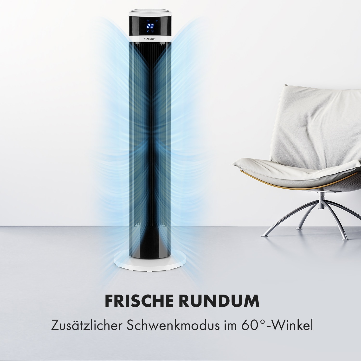 Icetower Smart Standventilator 45 Watt App-Steuerung 