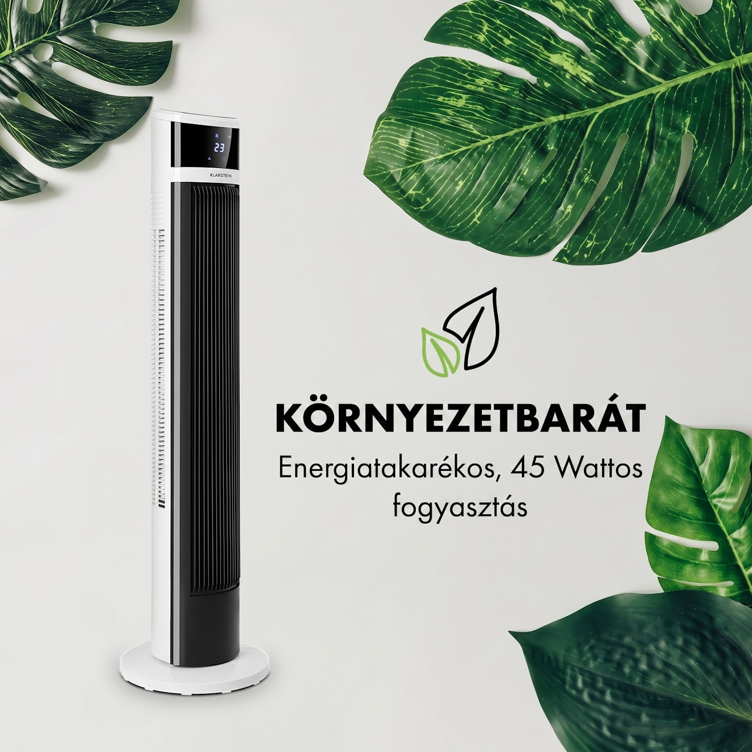 Icetower Smart, torony ventilátor, 45 W, vezérlés alkalmazás által 