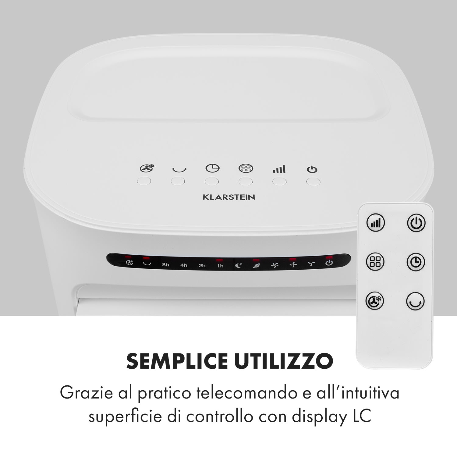 Iceberg Breeze, raffrescatore evaporativo 2 in 1, 65 Watt, 283 m3/h, serbatoio da 10 L, 2 batterie di raffreddamento 