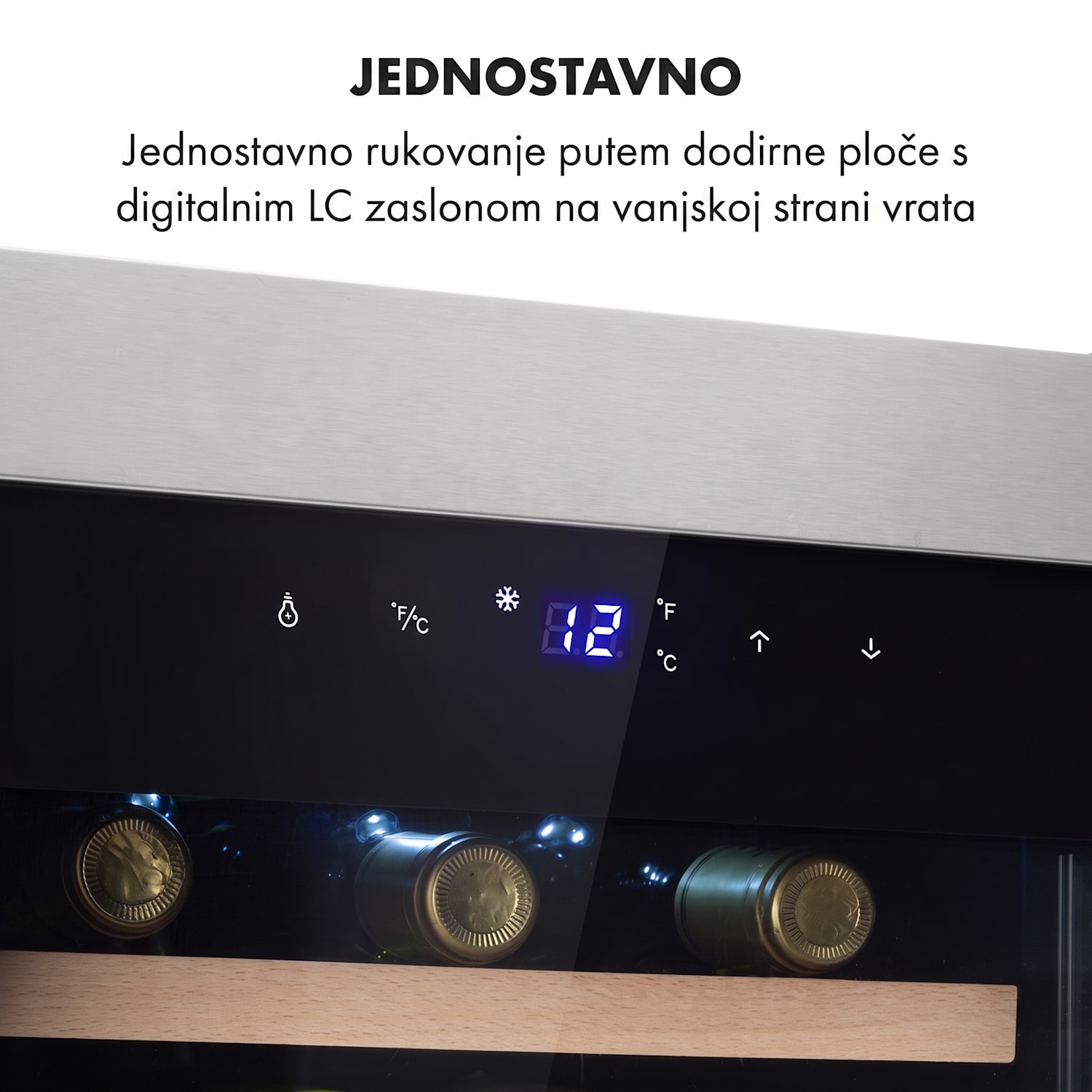 Reserva 12 Uno, vinotéka, 31 litrov, 11 – 18 °C, jedna zóna 1 | 12 boca