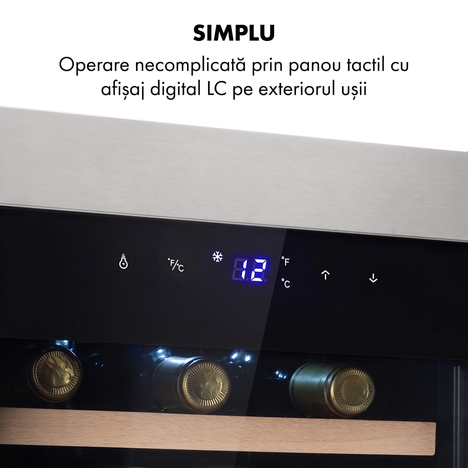 Reserva 12 Uno, răcitor de vinuri, 31 de litri, 11 - 18 ° C, o zonă 1 | 12 sticle
