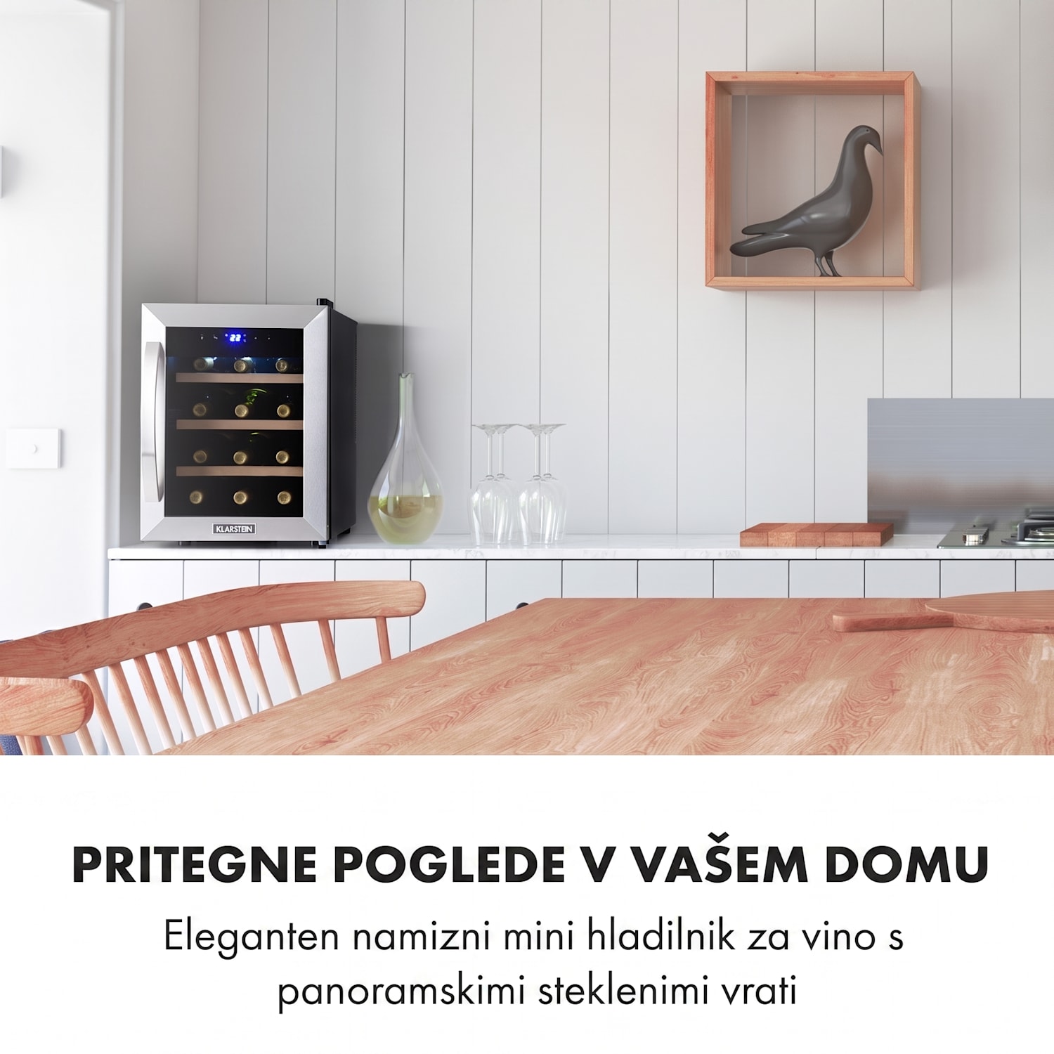 Reserva 12 Uno, vinoteka, 31 litrov, 11 - 18 °C, ena cona 1 | 12 steklenic