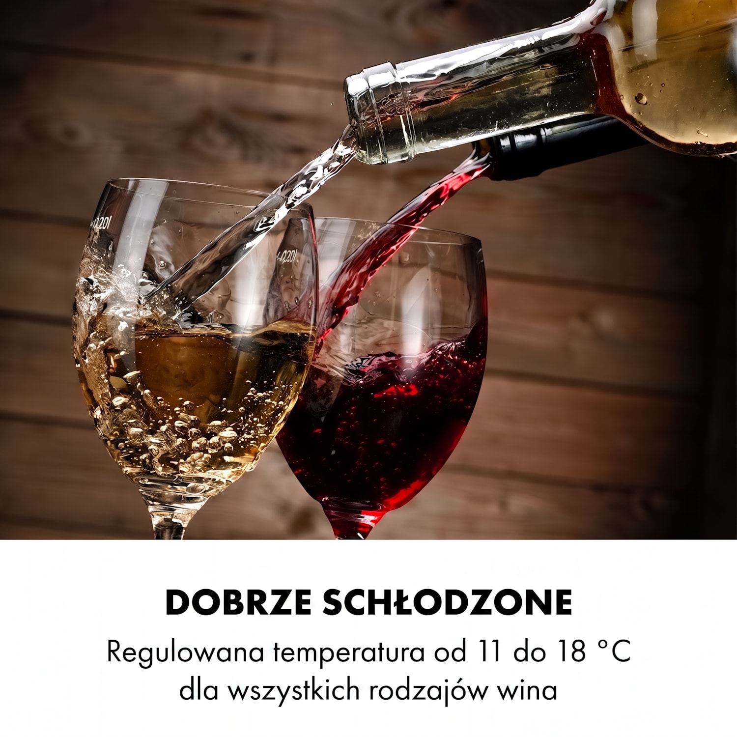 Bellevin 8 Uno, chłodziarka do wina, 23 l, 11-18°C, jedna strefa 1 strefa chłodzenia | 8 butelek