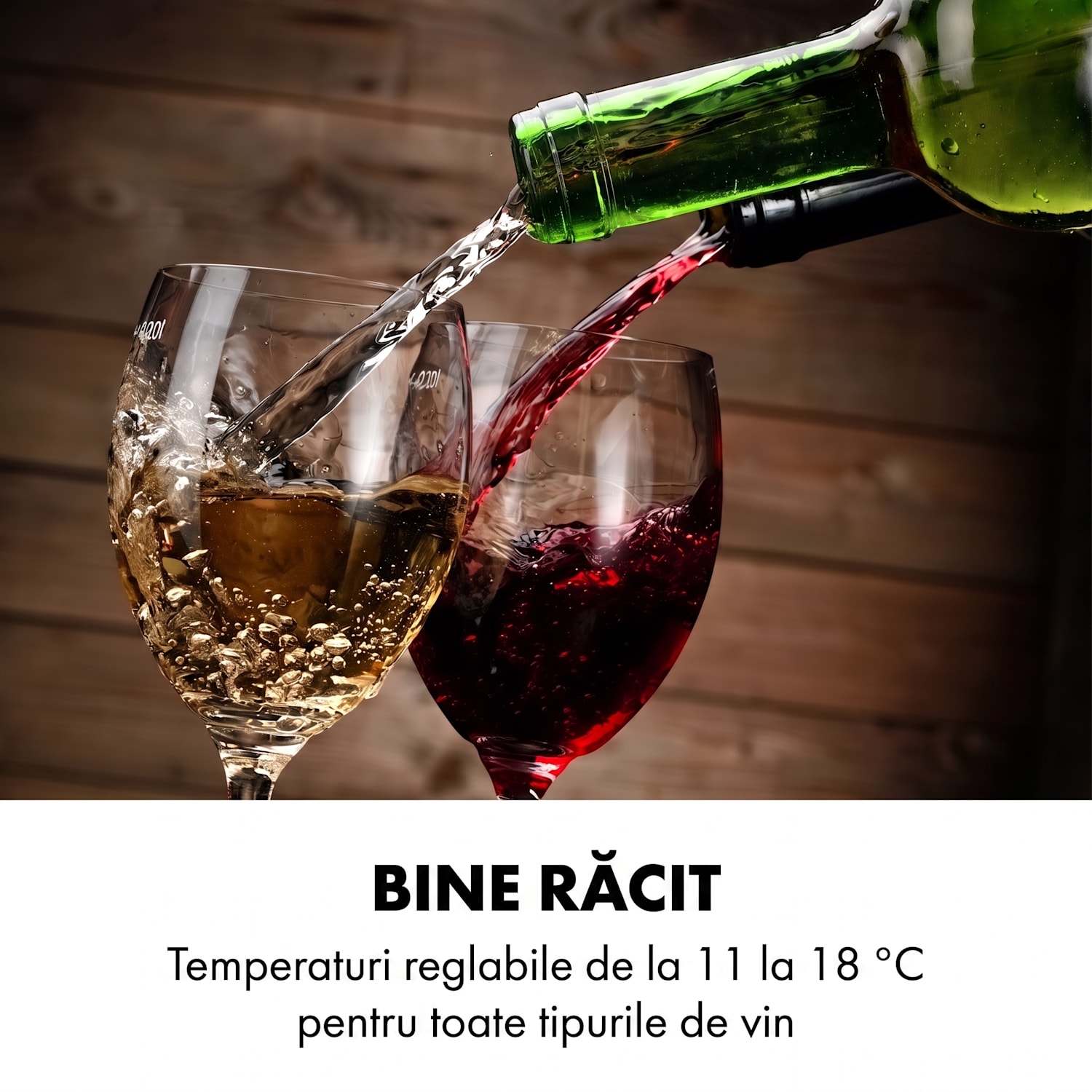Bellevin 8 Uno, răcitor de vinuri, 23 de litri, 11 - 18 ° C, o zonă 1 | 8 sticle