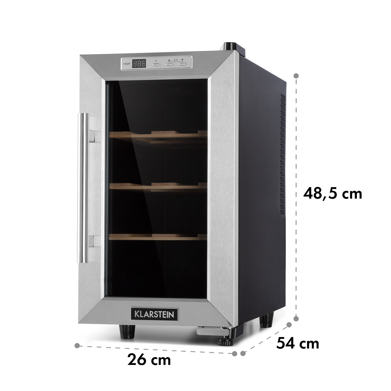 Reserva 8 Uno, vinoteka, 23 litre, 8 boca, 11 - 18 ° C, 26 dB, nehrđajući čelik