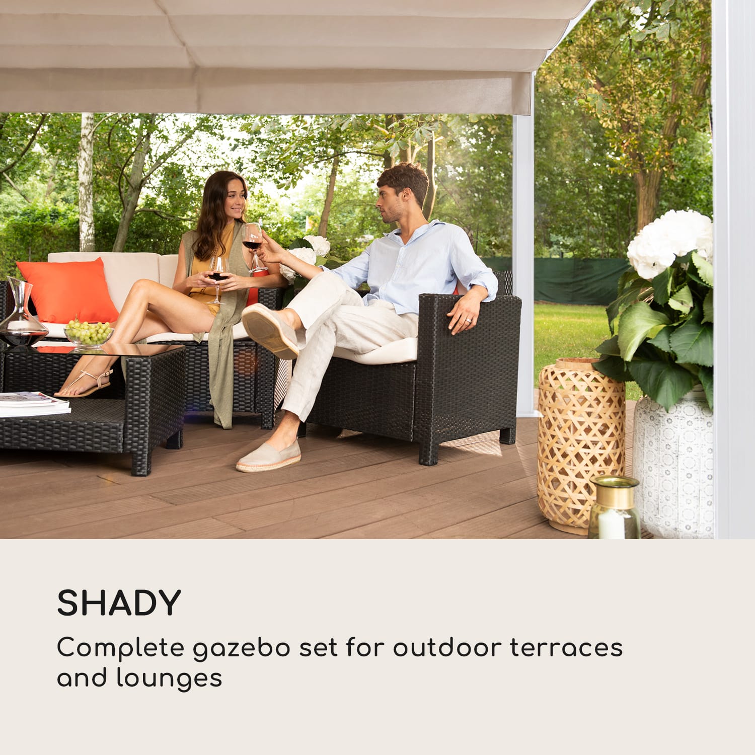 Pantheon Cortina, павилион, с покрив, 3х4 м., 4 странични дяла