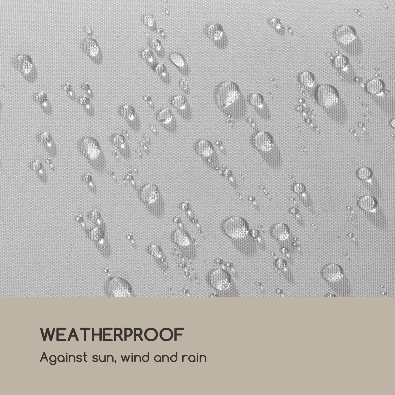 Pantheon Solid Sky, pereții laterali ai pavilionului 3 × 3, 4 bucăți, 140 g / m2 