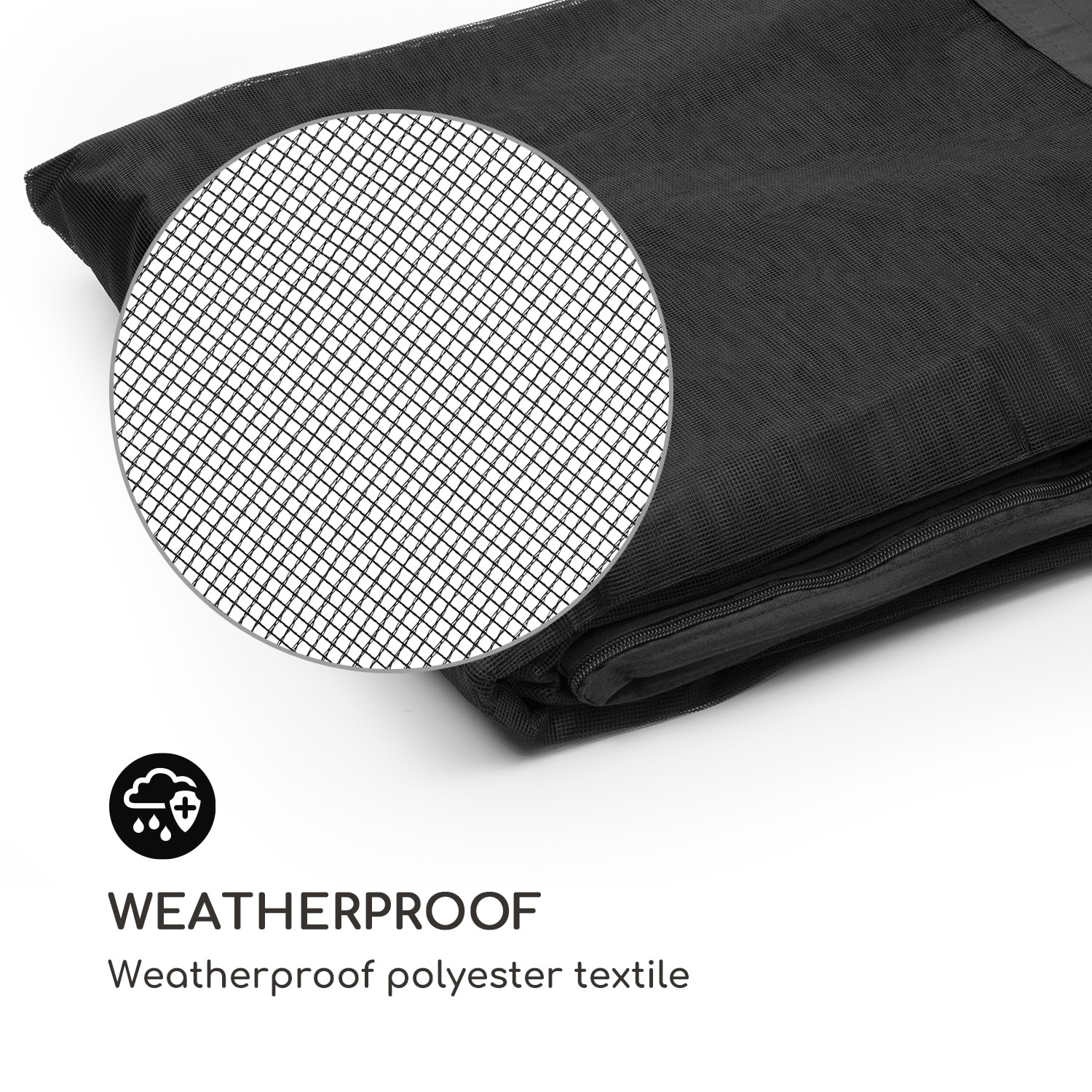 Pantheon Solid Sky Ambient Solar, moskitiera do pawilonu ogrodowego, 3 x 3 m 3 x 3 m | Czarny