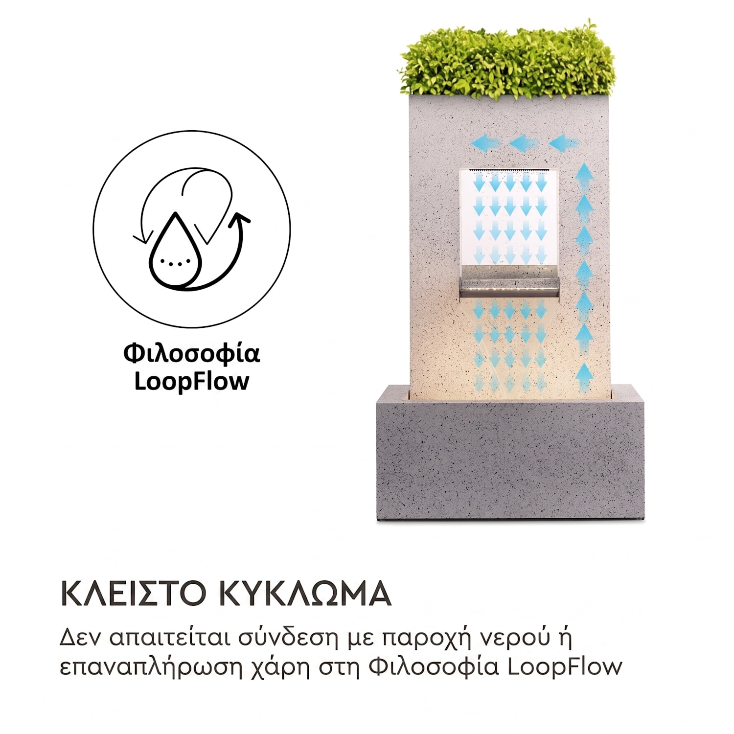 Bloomingstone Συντριβάνι 