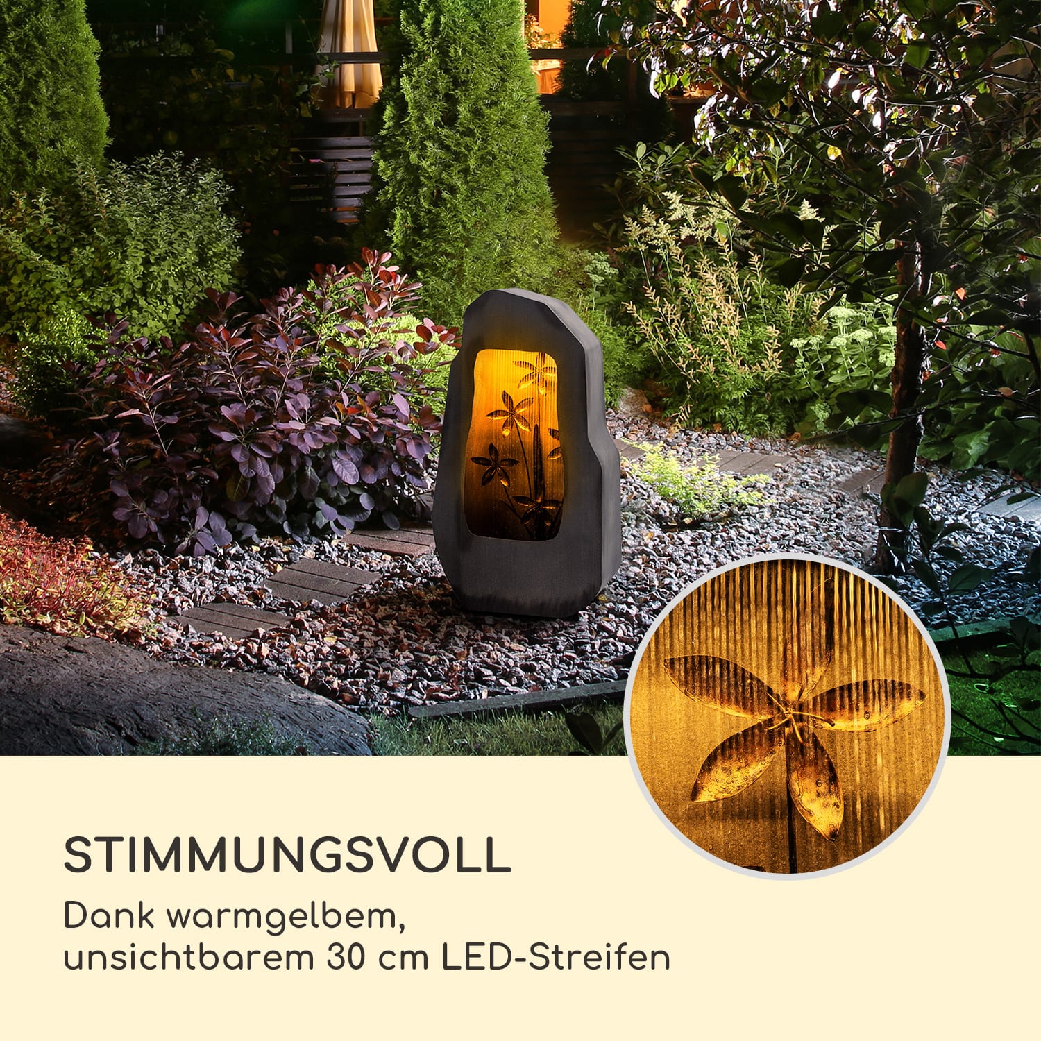 Garden Fountain Athea 53 x 98 x 23 cm Material:  Zinkmetall 