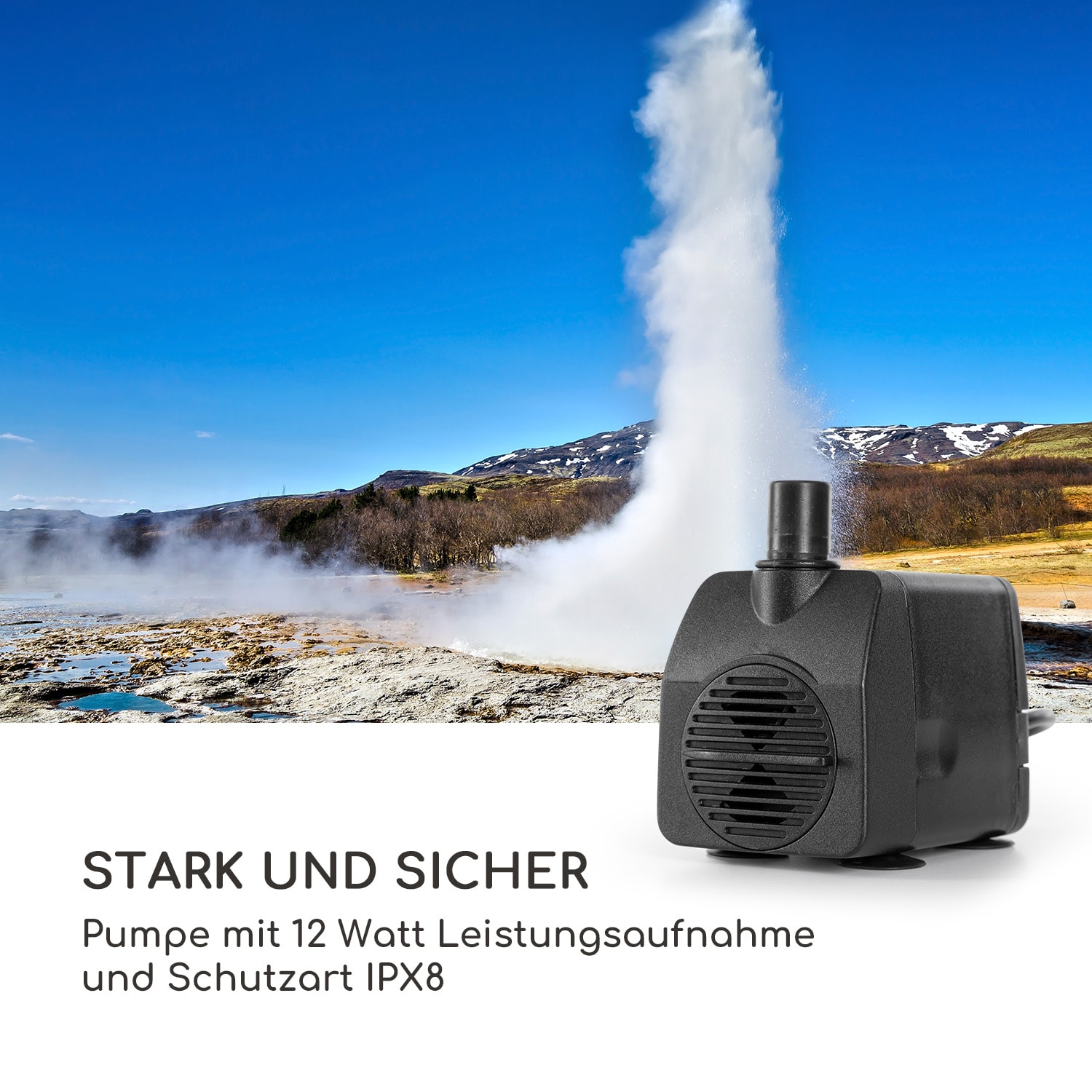 Garden Fountain Athea 53 x 98 x 23 cm Material:  Zinkmetall 