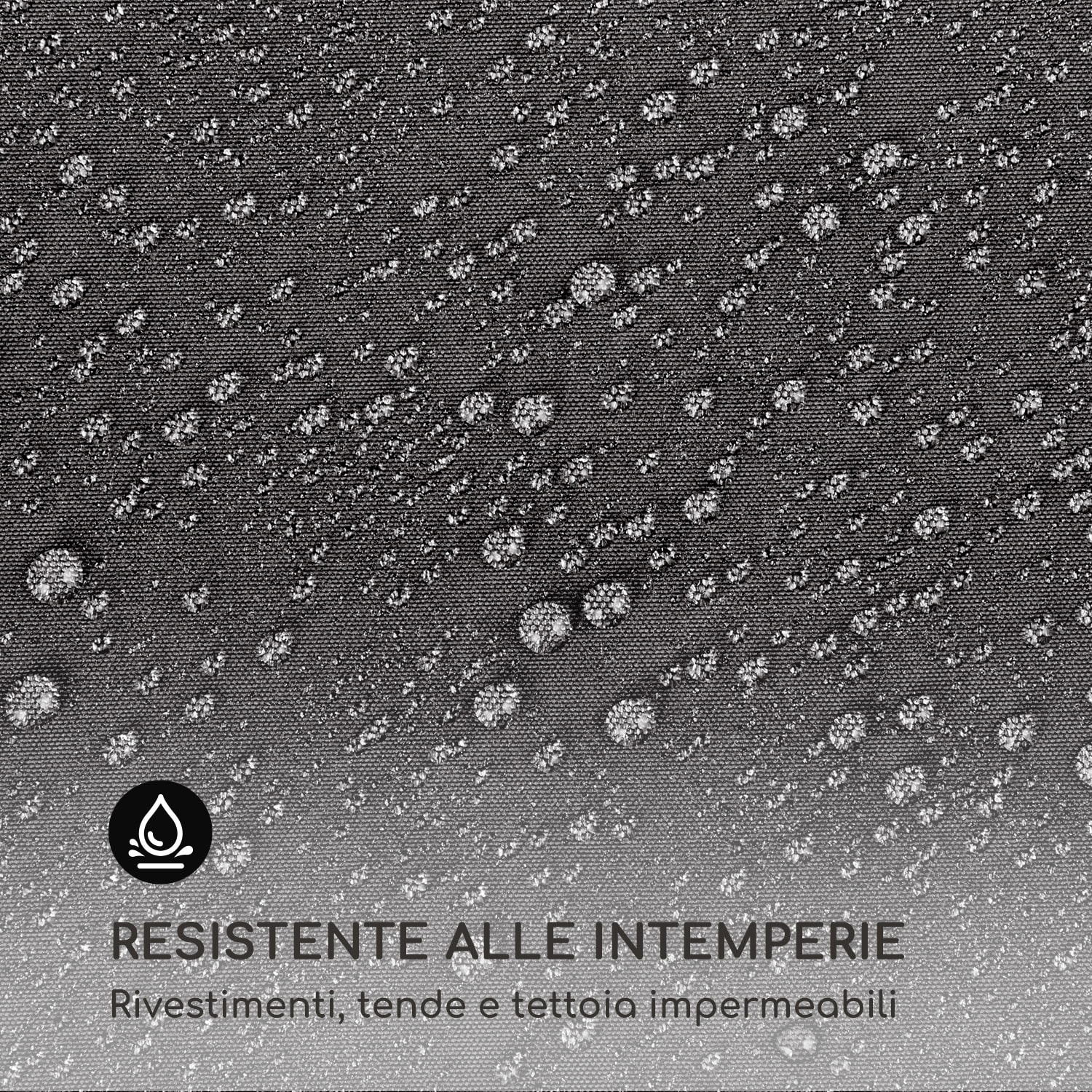 Eremitage Double Lux lettino 4 posizioni reclinabili 2 persone imbottitura da 6 cm Nero