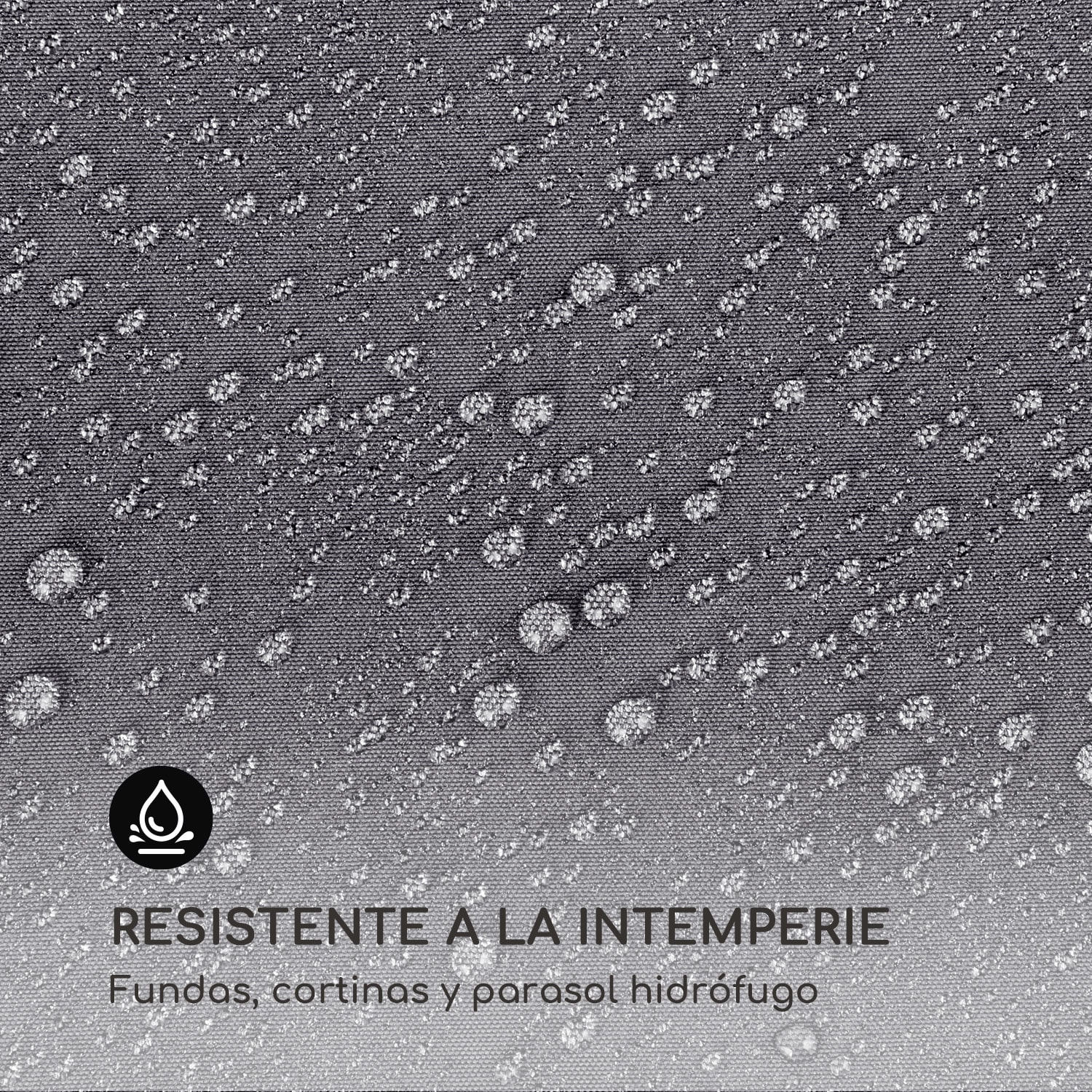 Eremitage Double Lux Tumbona 4 posiciones de reclinación 2 personas Cojín de 6 cm Blanco / Gris Medio