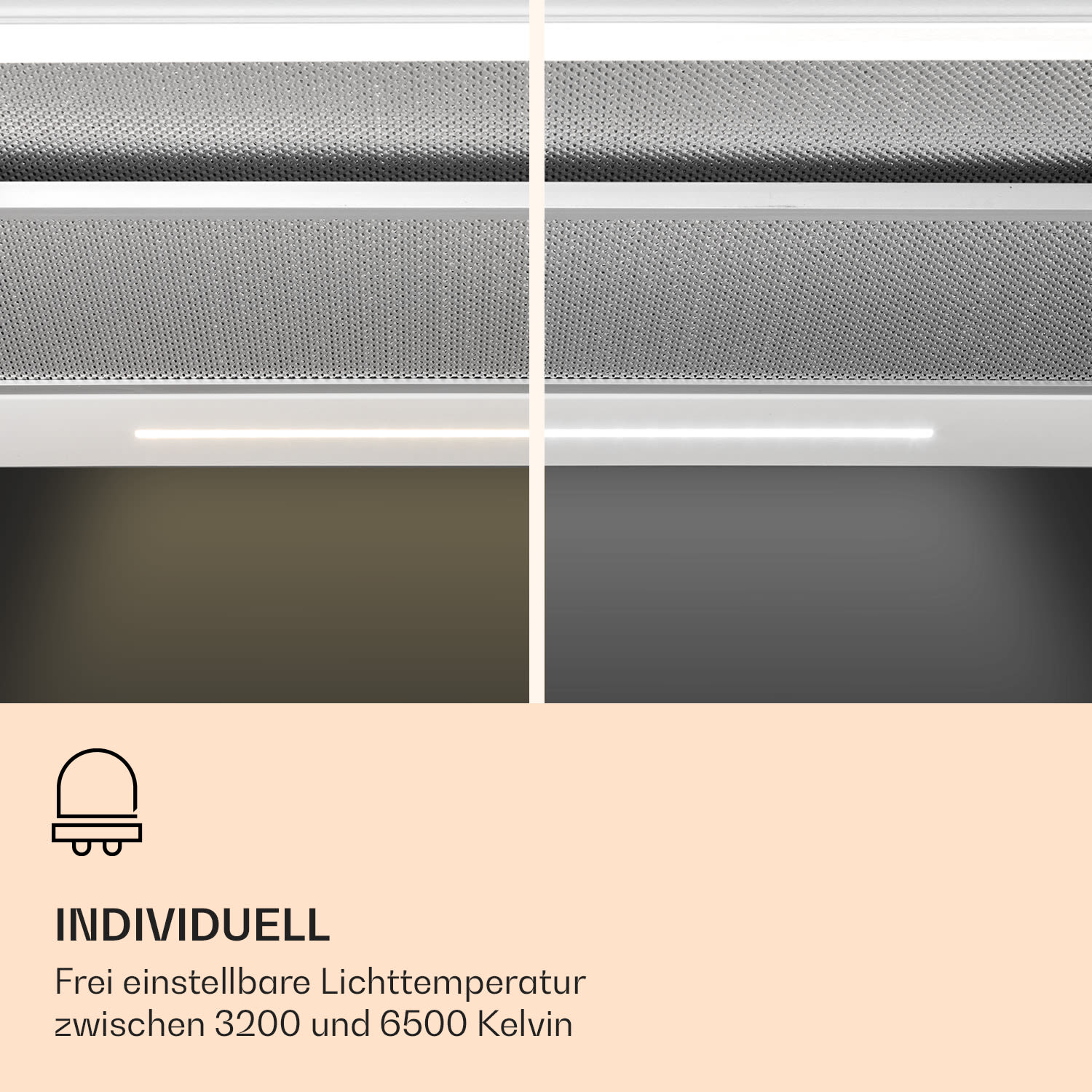 Mariana Neo 60 Flachschirmhaube 60cm 640 m³/h Abluft LED 60 cm | Weiß