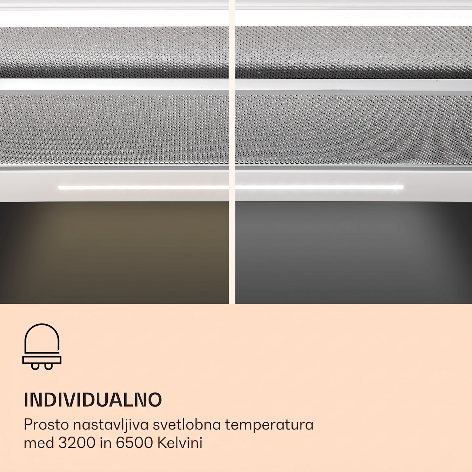 Mariana Neo 60, izvlečna napa, 60 cm, 640 m³/h, odsesavanje, LED 60 cm | Bela