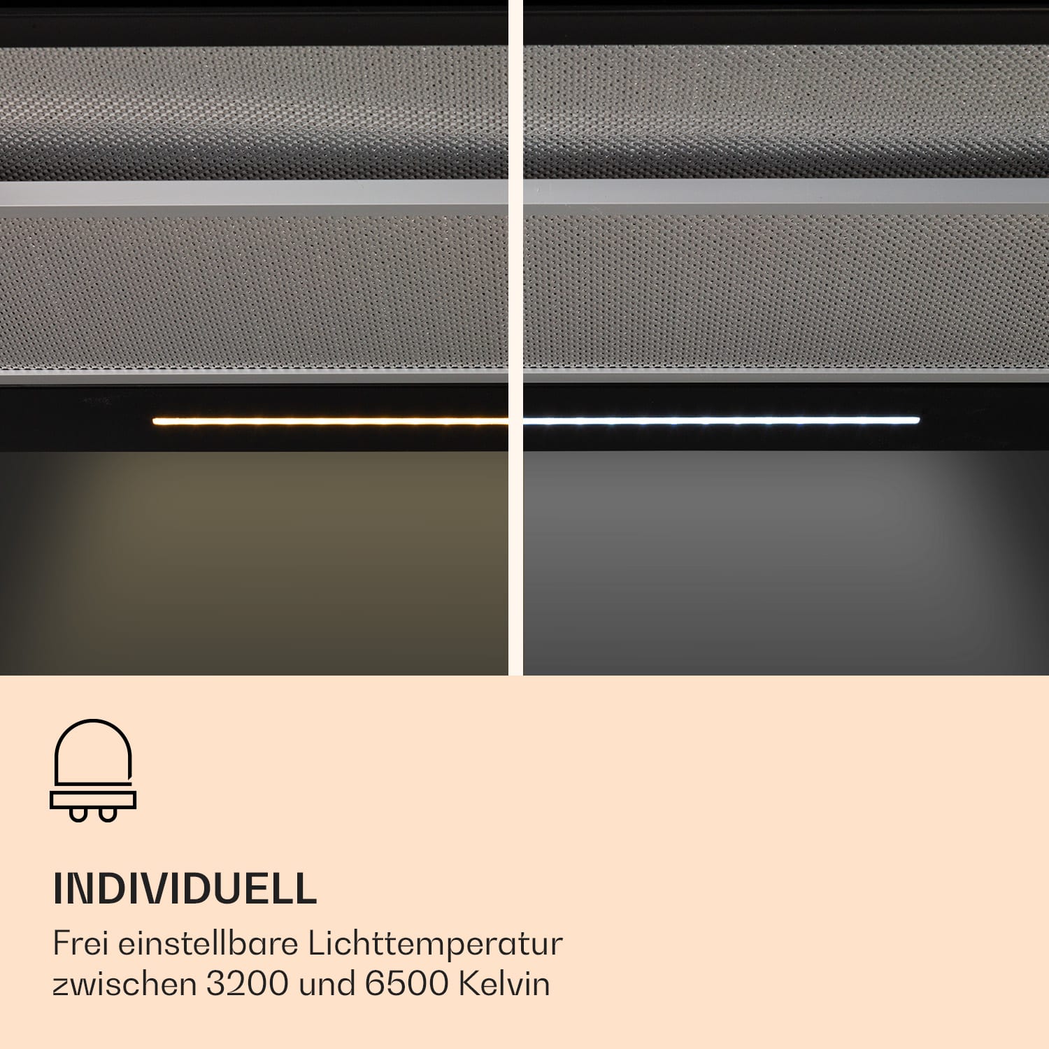 Mariana Neo 60 Flachschirmhaube 60cm 640 m³/h Abluft LED 60 cm | Schwarz