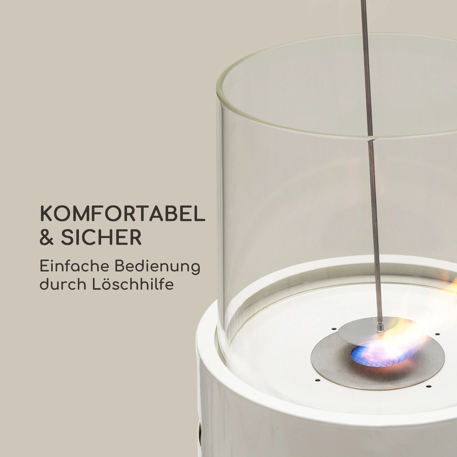 Rubal blumfeldt        Fiamme Tamburo Ethanol-KaminQA 5555