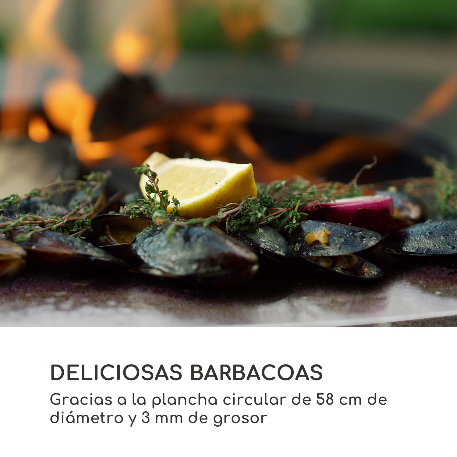 Savage 2.0 Wide Brasero con plancha Tabla de cortar Funda protectora Carretilla | Óxido