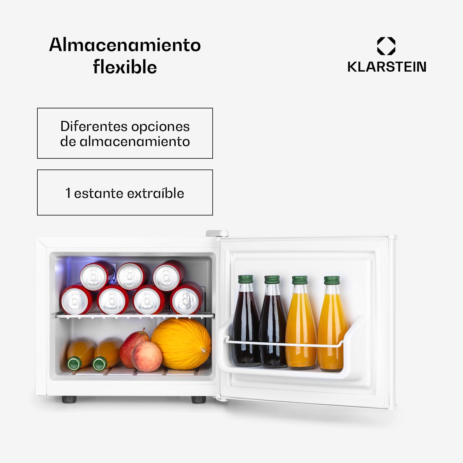 Geheimversteck Mininevera 2 niveles 17L 26dB Termoeléctrico 17 Ltr | Blanco