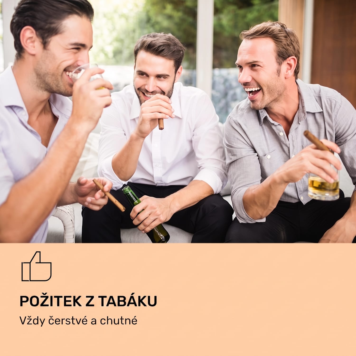 El Presidente 23, humidor na doutníky, 23 l, 45 W, LED, dotykové ovládání, bukové dřevo Stříbrná